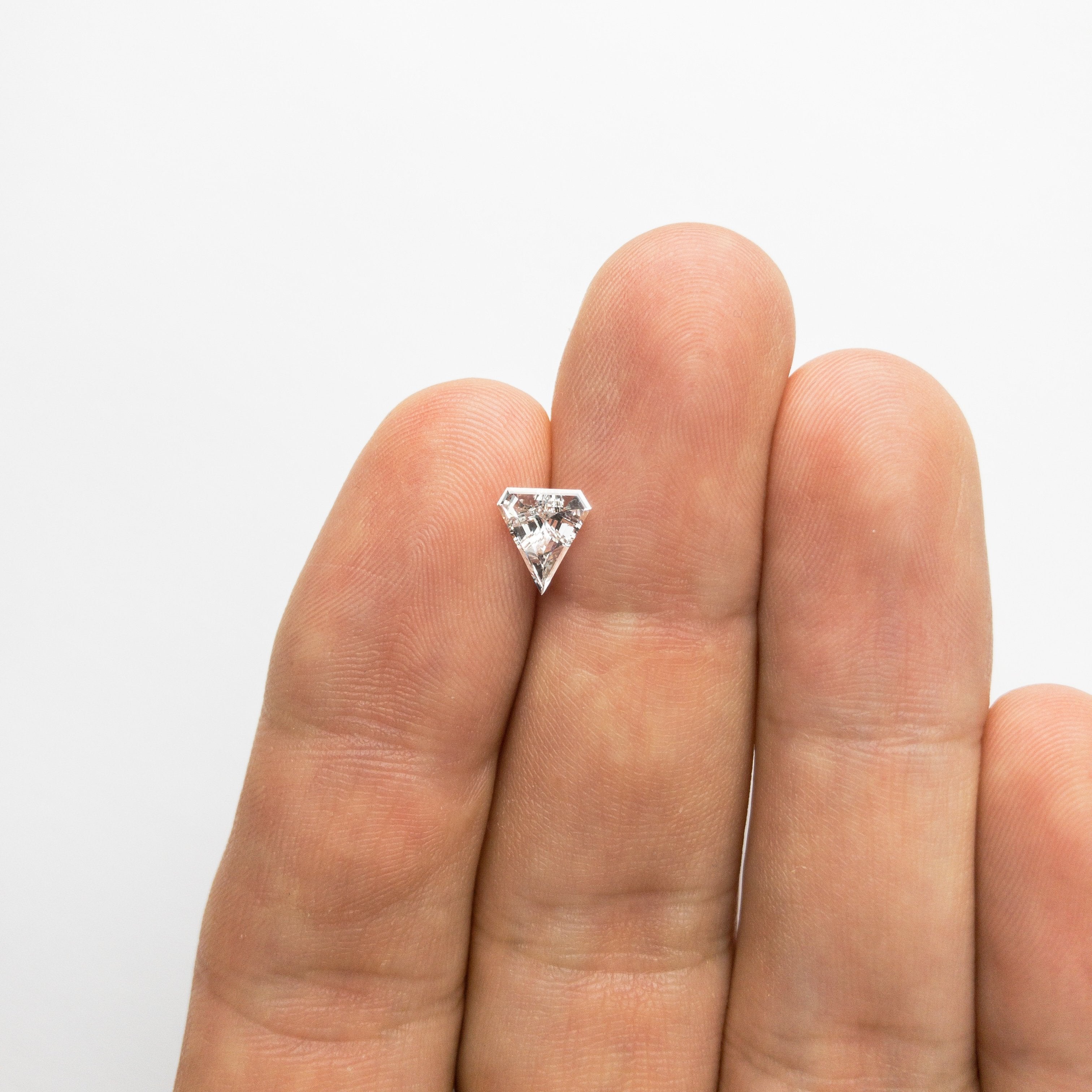 0.58ct 7.58x6.75x2.53mm Shield Step Cut 18338-01 HOLD D1594 12/9/20