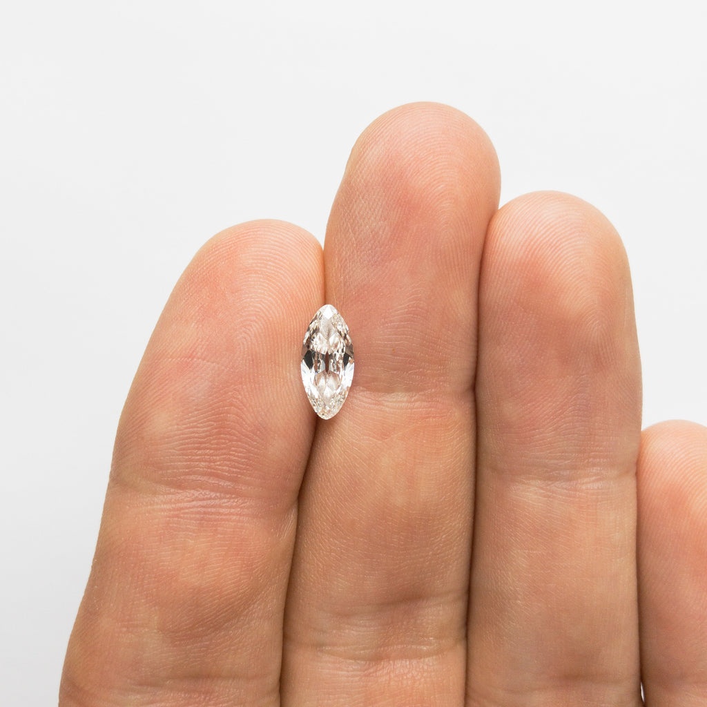1.06ct 11.06x5.09x2.62mm SI2+ H-I Moval Modern Antique Cut 18349-01 HOLD D1353