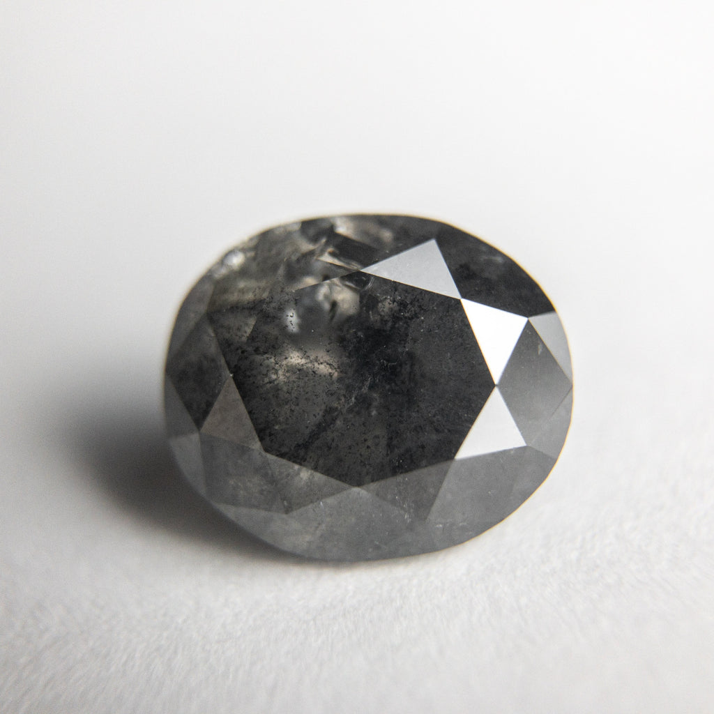 2.19ct 8.67x7.39x4.96mm Oval Brilliant 18365-16 MEMO D1307