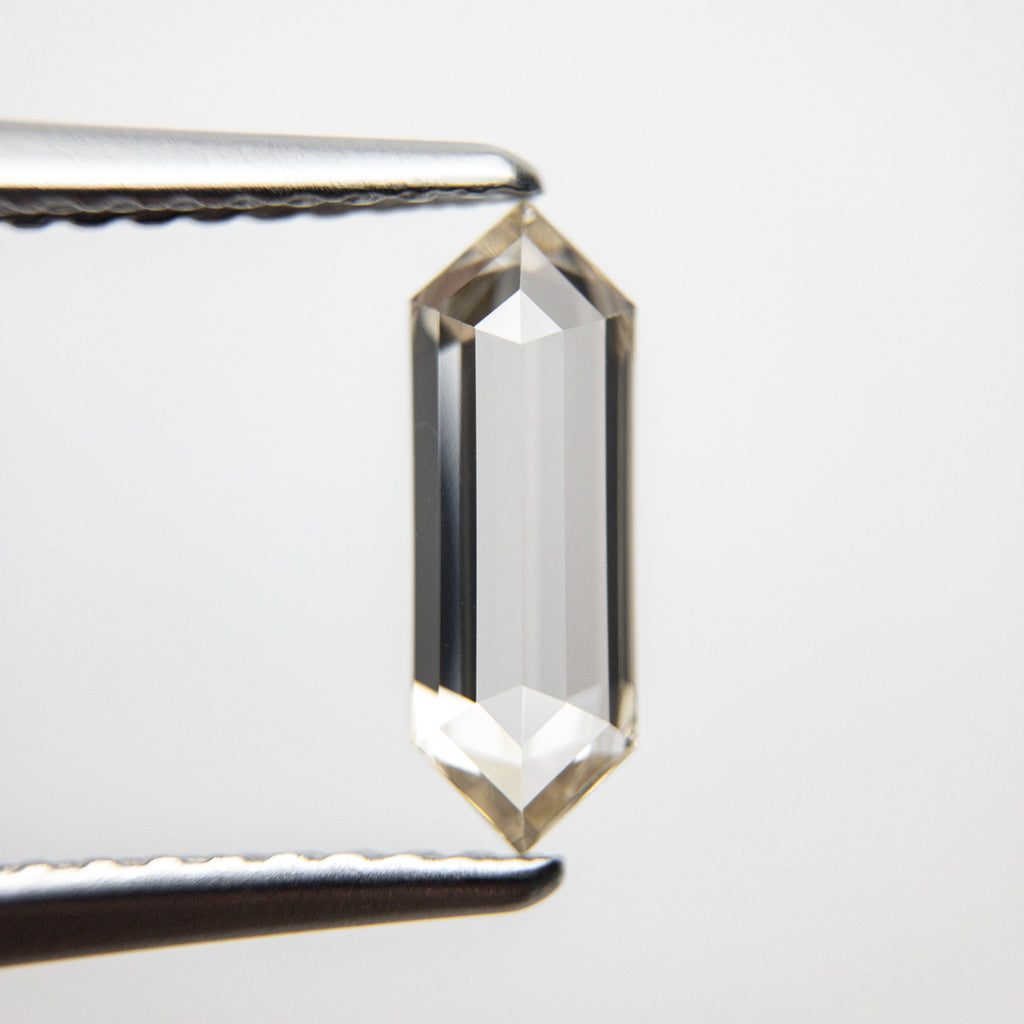 0.69ct 10.10x3.54x2.02mm Hexagon Rosecut 18369-03