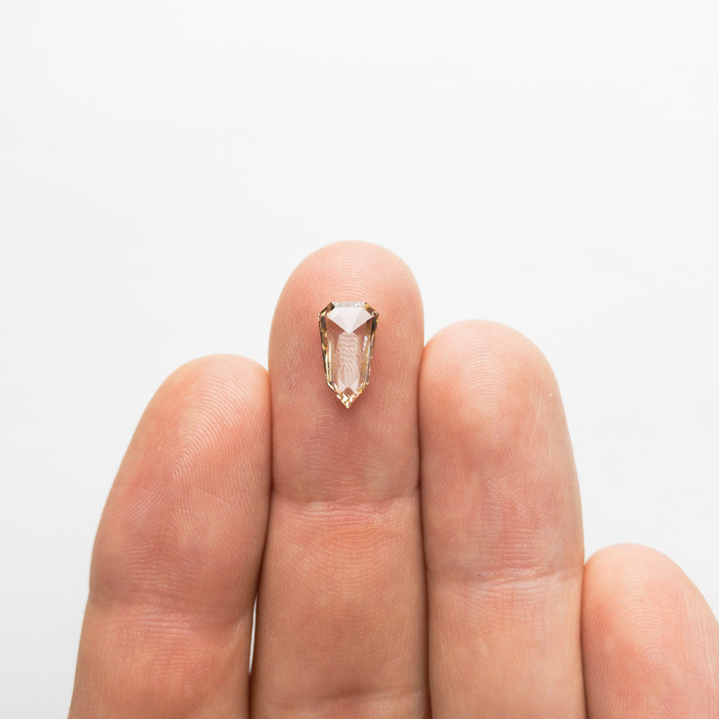 1.42ct 10.95x6.30x2.53mm Shield Rosecut 18369-11
