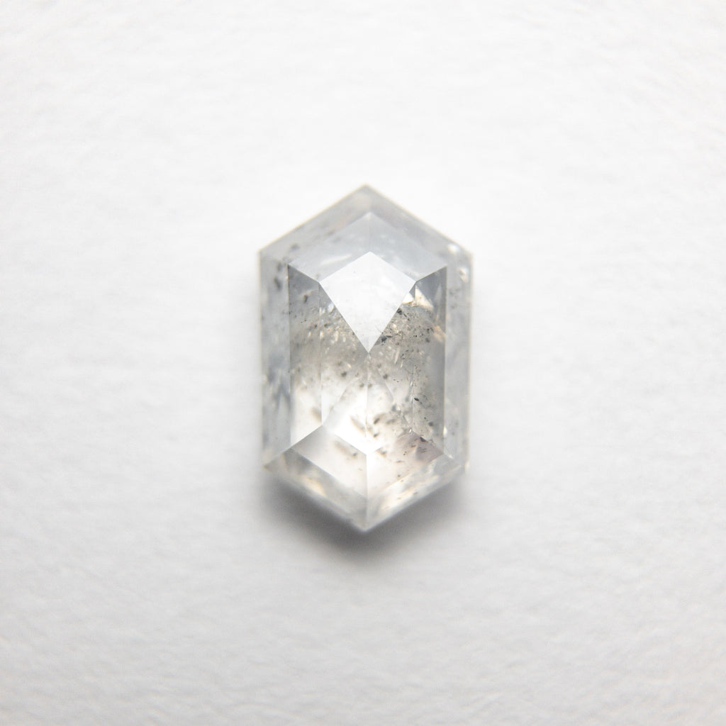 0.94ct 7.87x4.86x2.69mm Hexagon Rosecut 18386-06 Hold D1820