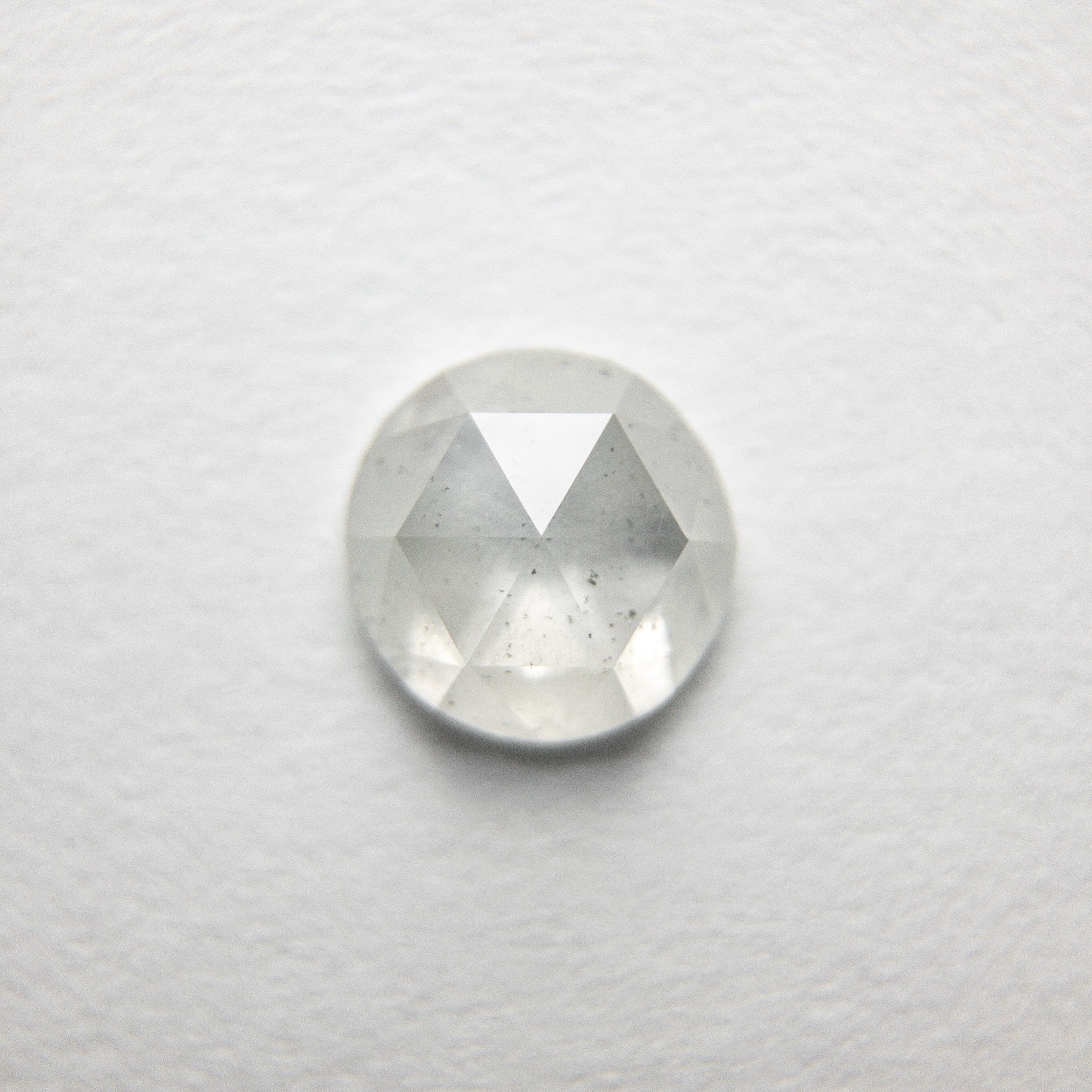0.73ct 6.17x5.95x2.20mm Round Rosecut 18386-28 hold D1538