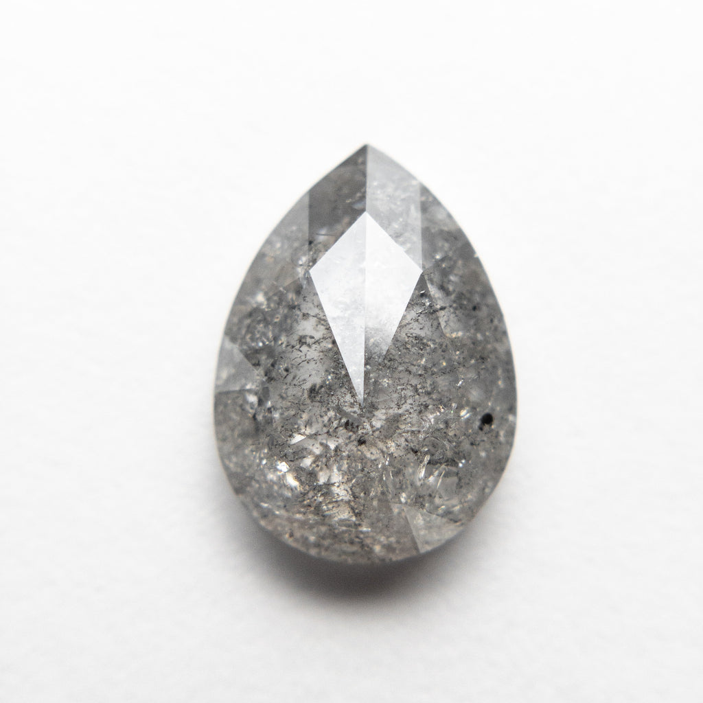 3.16ct 11.45x8.28x3.77mm Pear Rosecut 18408-01