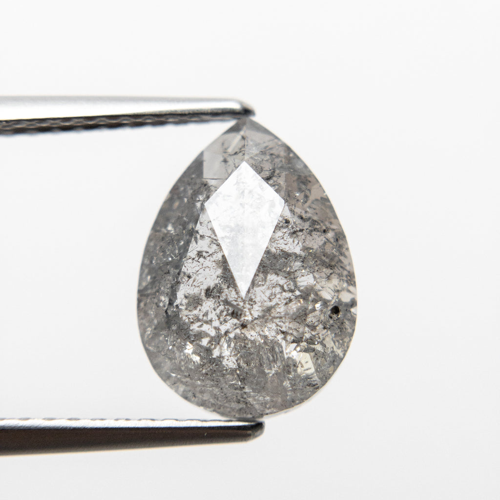 3.16ct 11.45x8.28x3.77mm Pear Rosecut 18408-01
