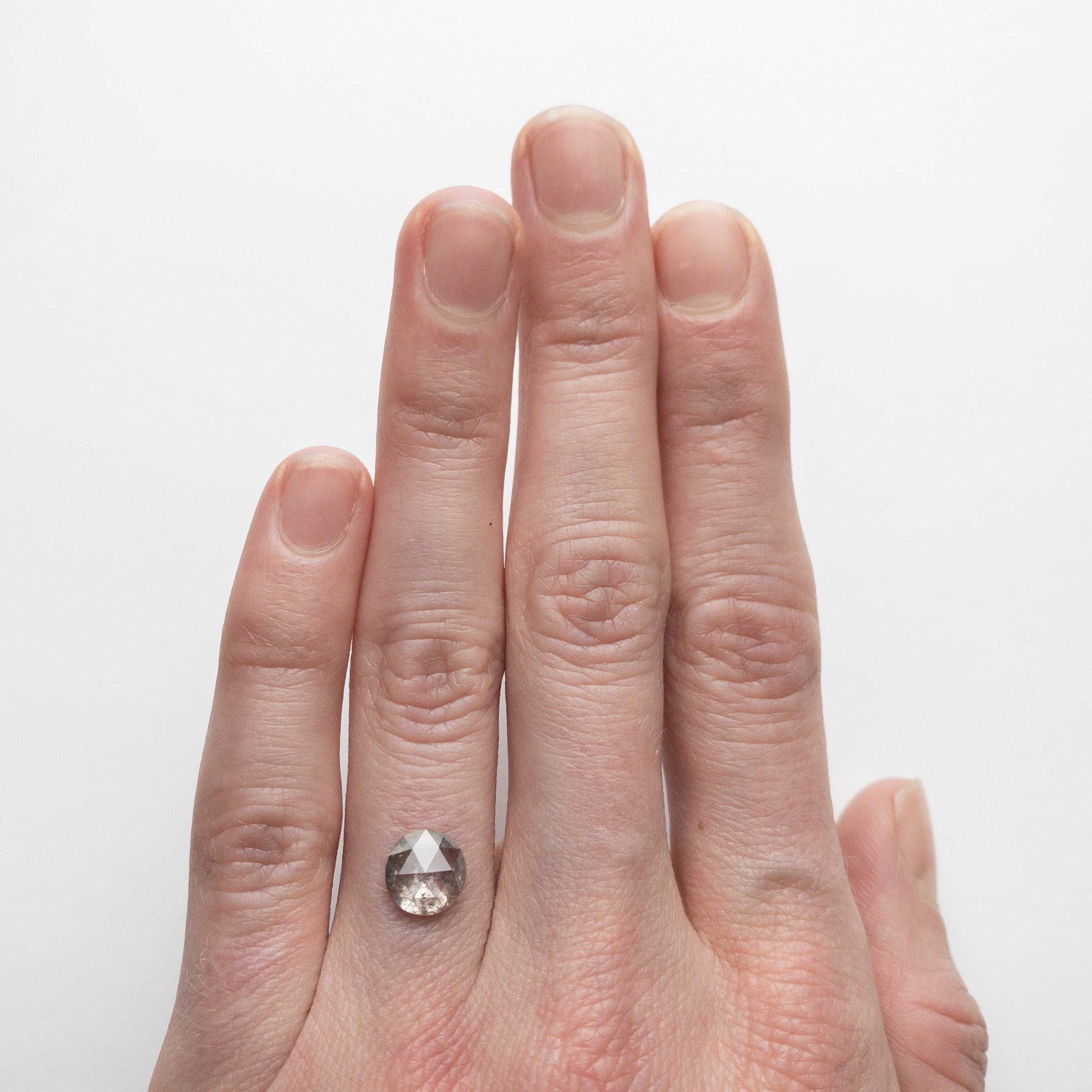 1.26ct 7.20x7.05x2.73mm Round Rosecut 18434-04