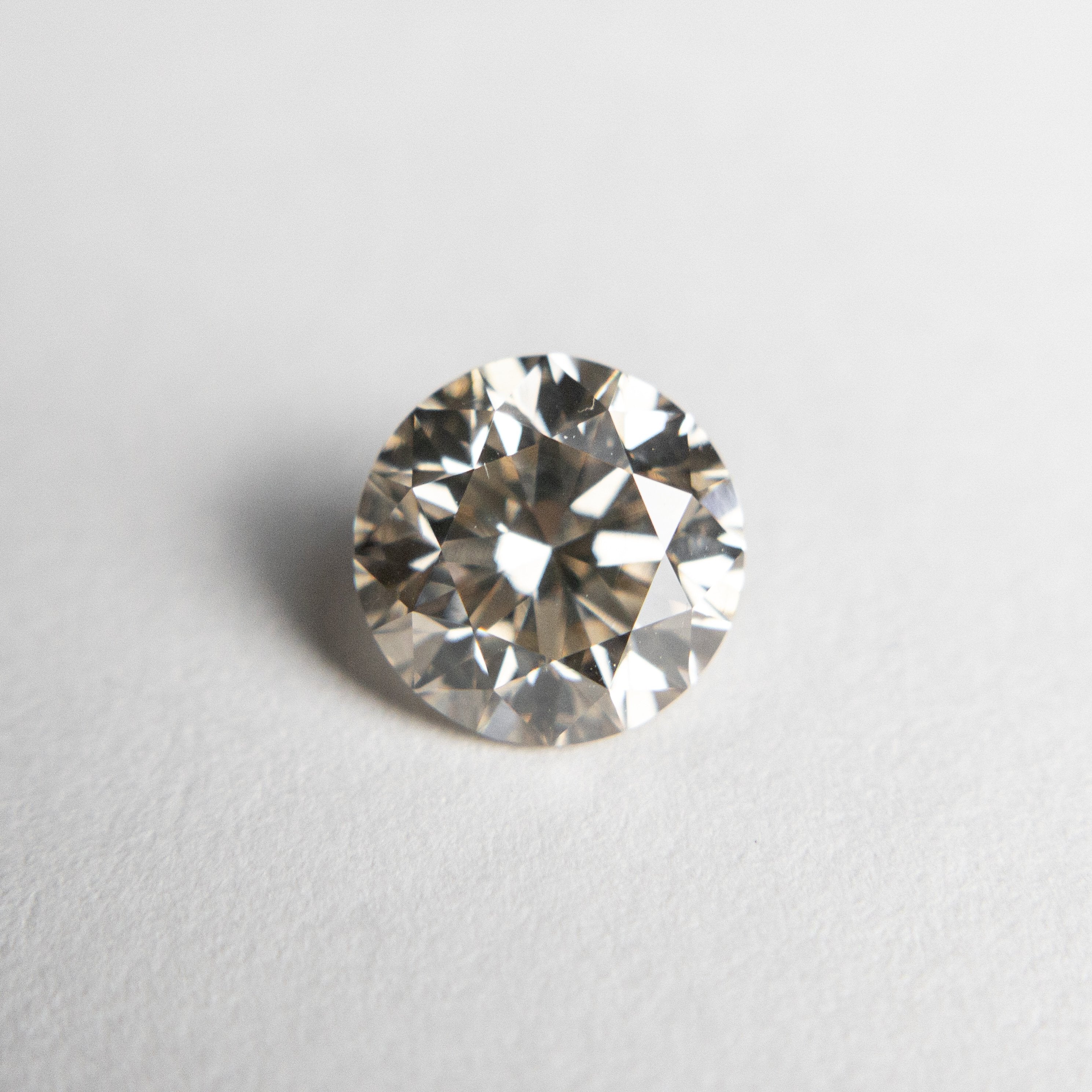 1.20ct 6.63x6.58x4.34mm VS Champagne Round Brilliant 18438-03
