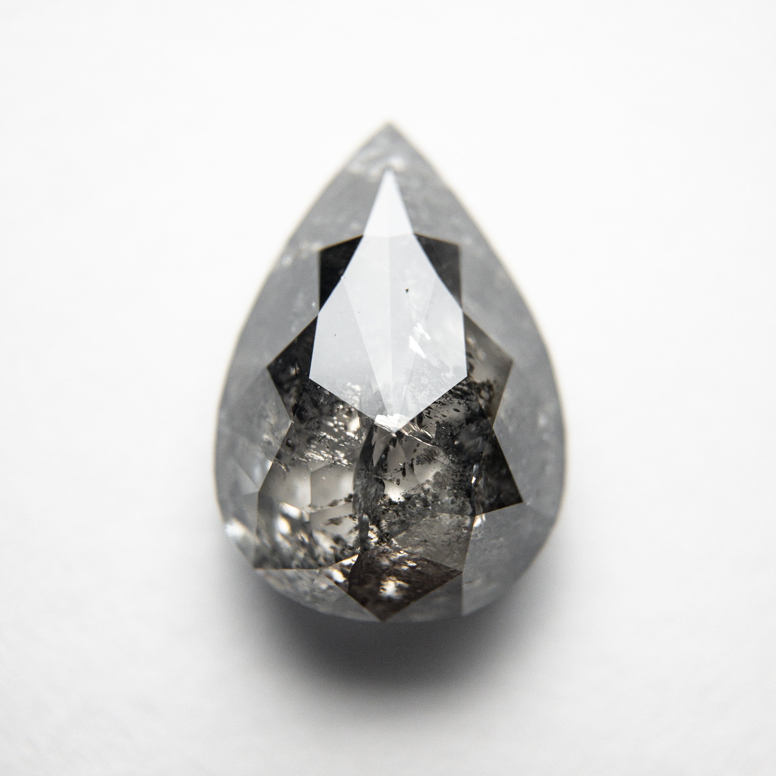 3.66ct 11.95x8.55x4.54mm Pear Double Cut 18457-02 hold D1704