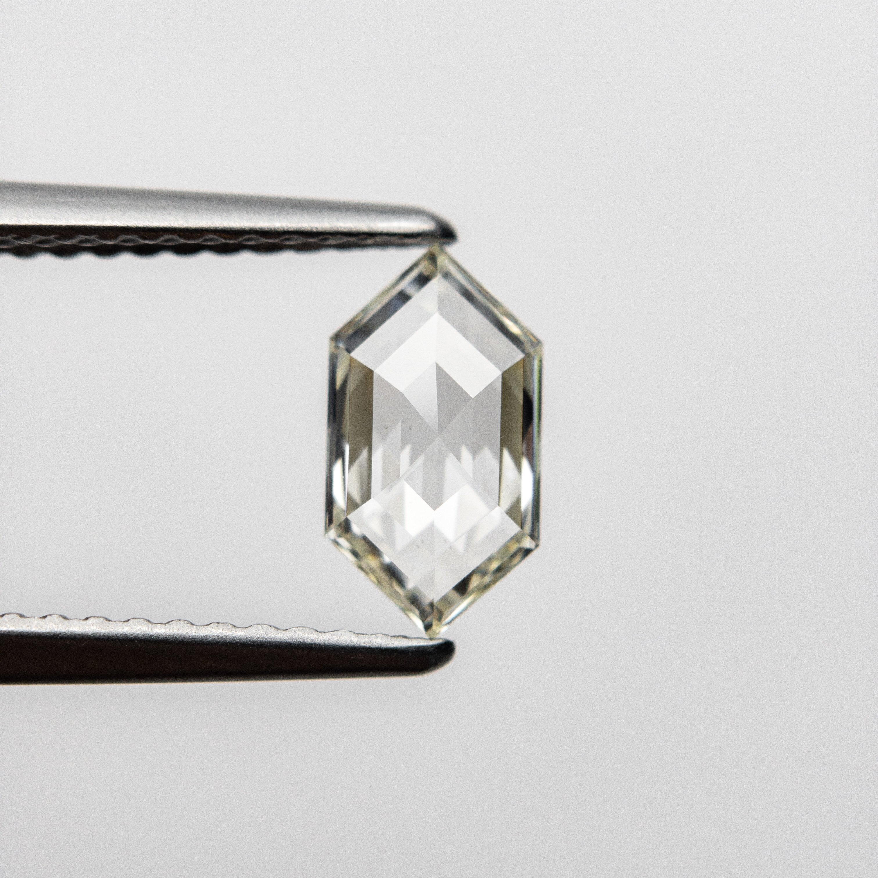 0.68ct 8.64x4.64x2.06mm SI1 J-K Hexagon Rosecut 18458-05 🇷🇺