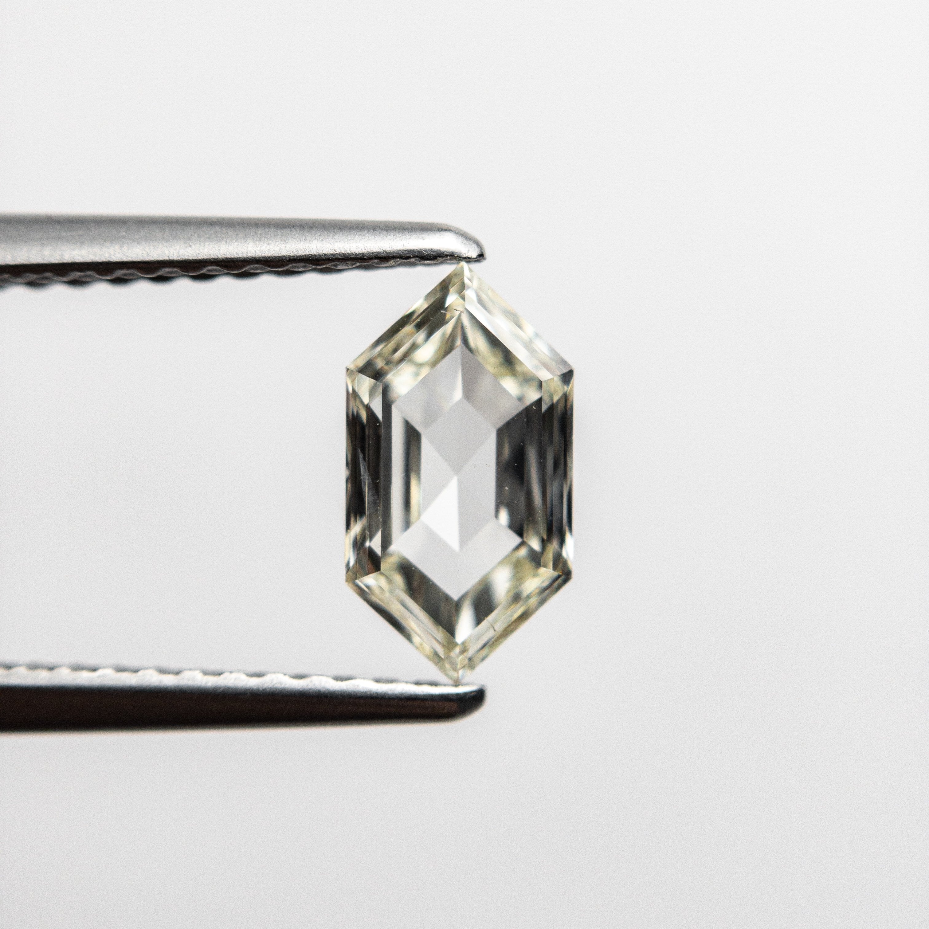 0.68ct 8.64x4.64x2.06mm SI1 J-K Hexagon Rosecut 18458-05 🇷🇺