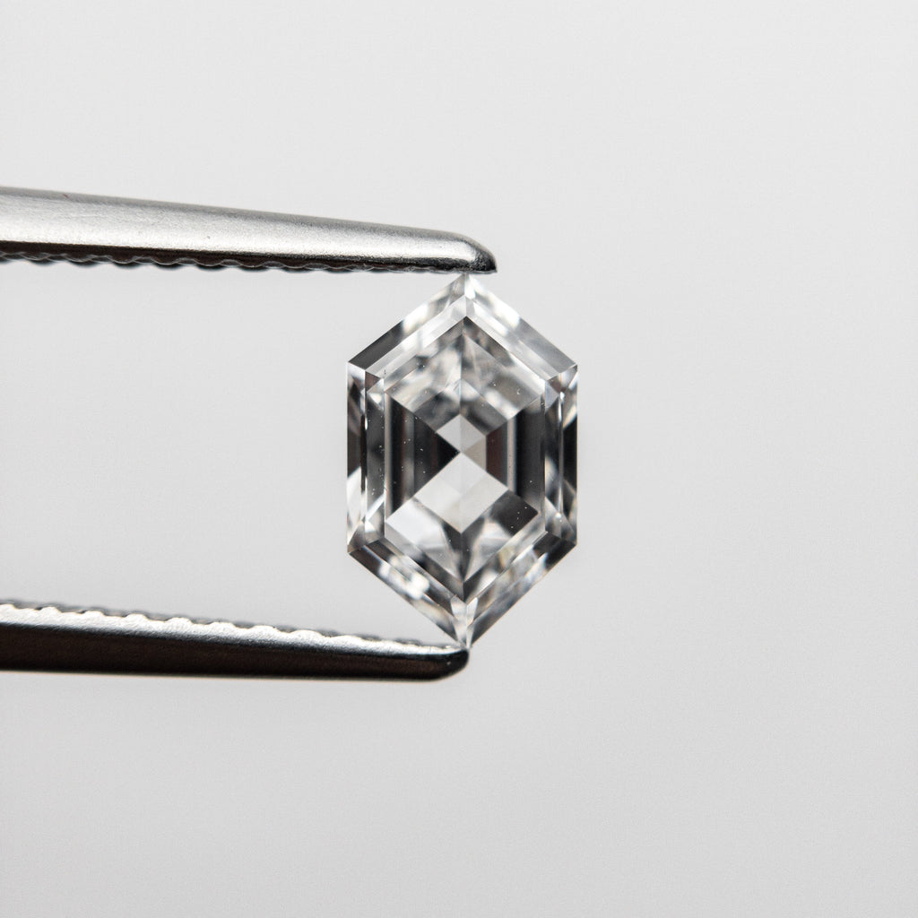 0.63ct 7.78x4.74x2.41mm VS2 E Hexagon Rosecut 18458-13 🇷🇺