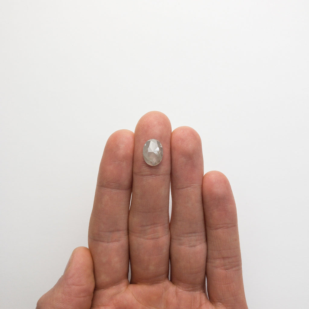 3.39ct 11.92x8.94x3.38mm Oval Rosecut 18483-25 Dold D2417