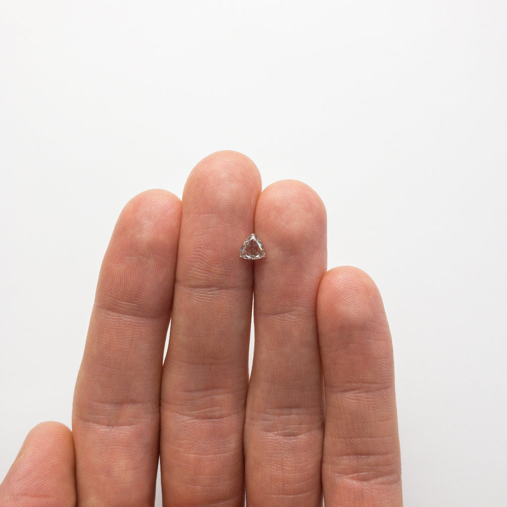 0.64ct 5.40x5.27x2.66mm Trillion Rosecut 18491-08