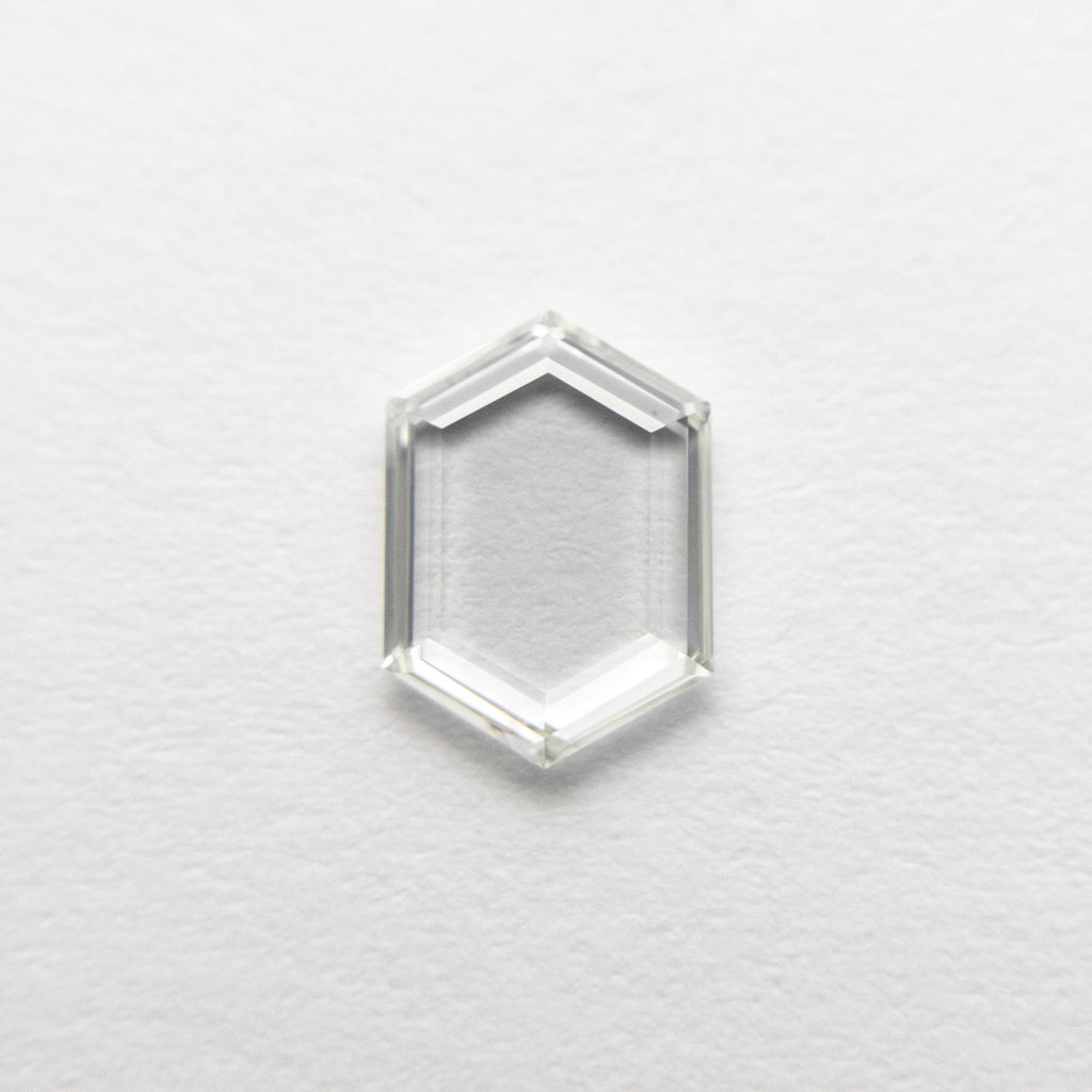0.64ct 7.60x5.40x1.37mm Hexagon Portrait Cut 18495-09