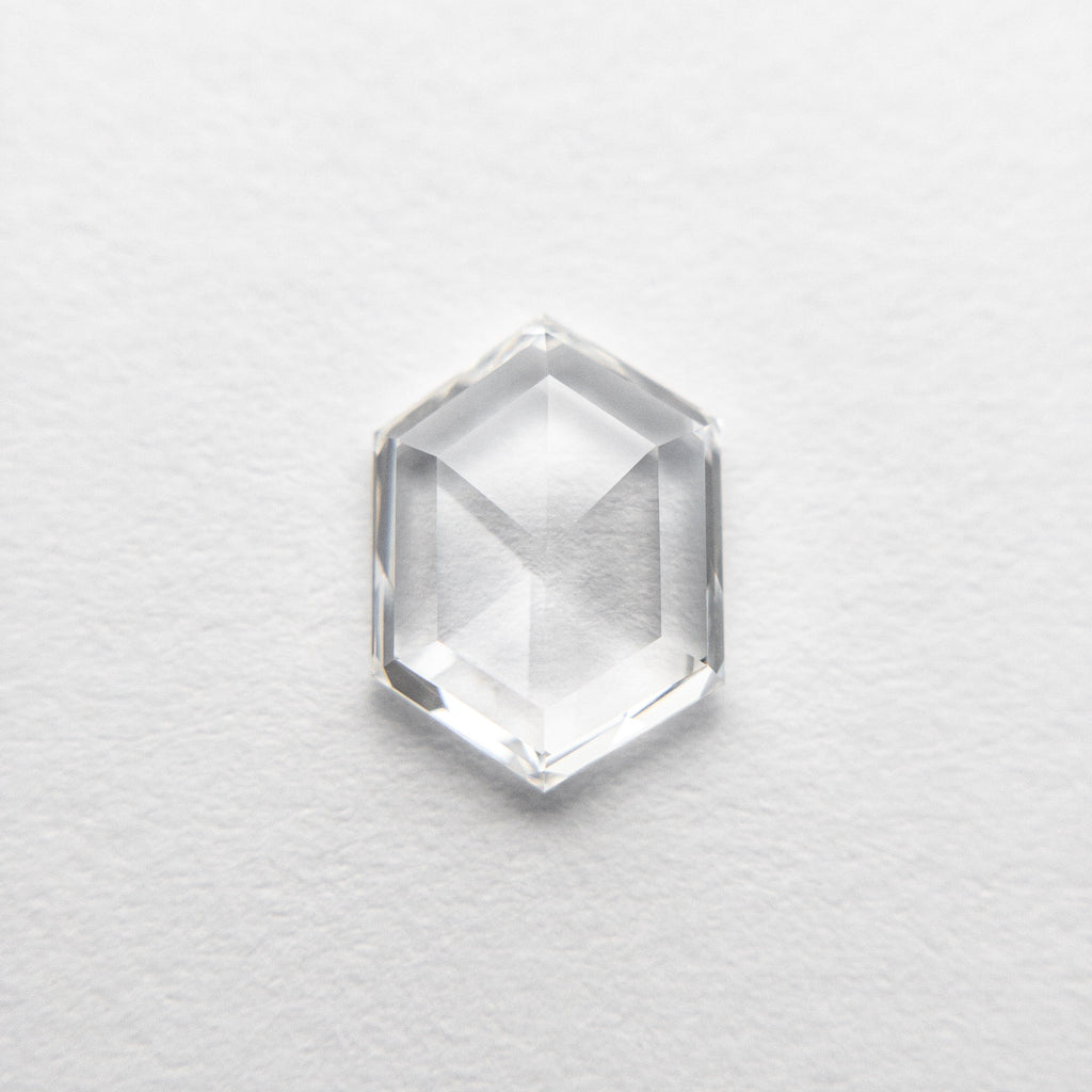 1.11ct 8.32x6.04x2.11mm Hexagon Rosecut 18495-11