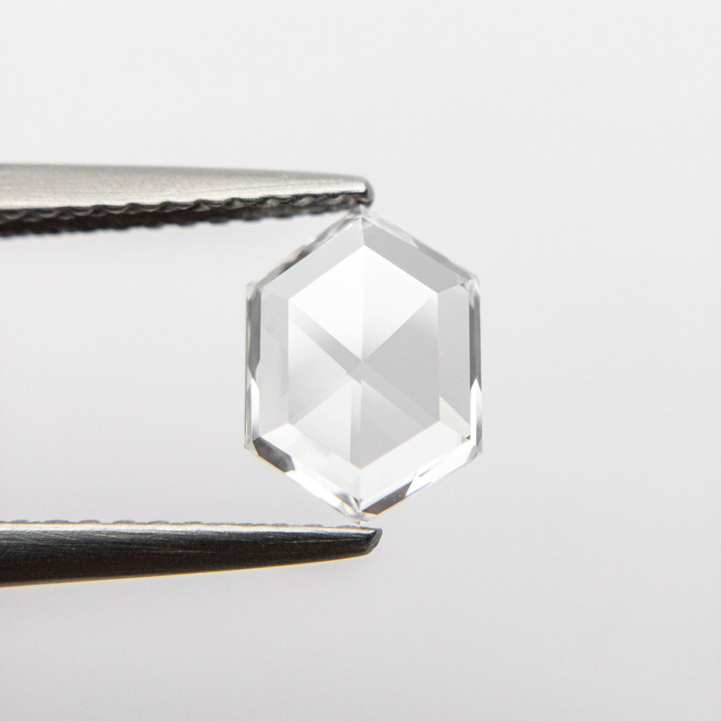 1.11ct 8.32x6.04x2.11mm Hexagon Rosecut 18495-11