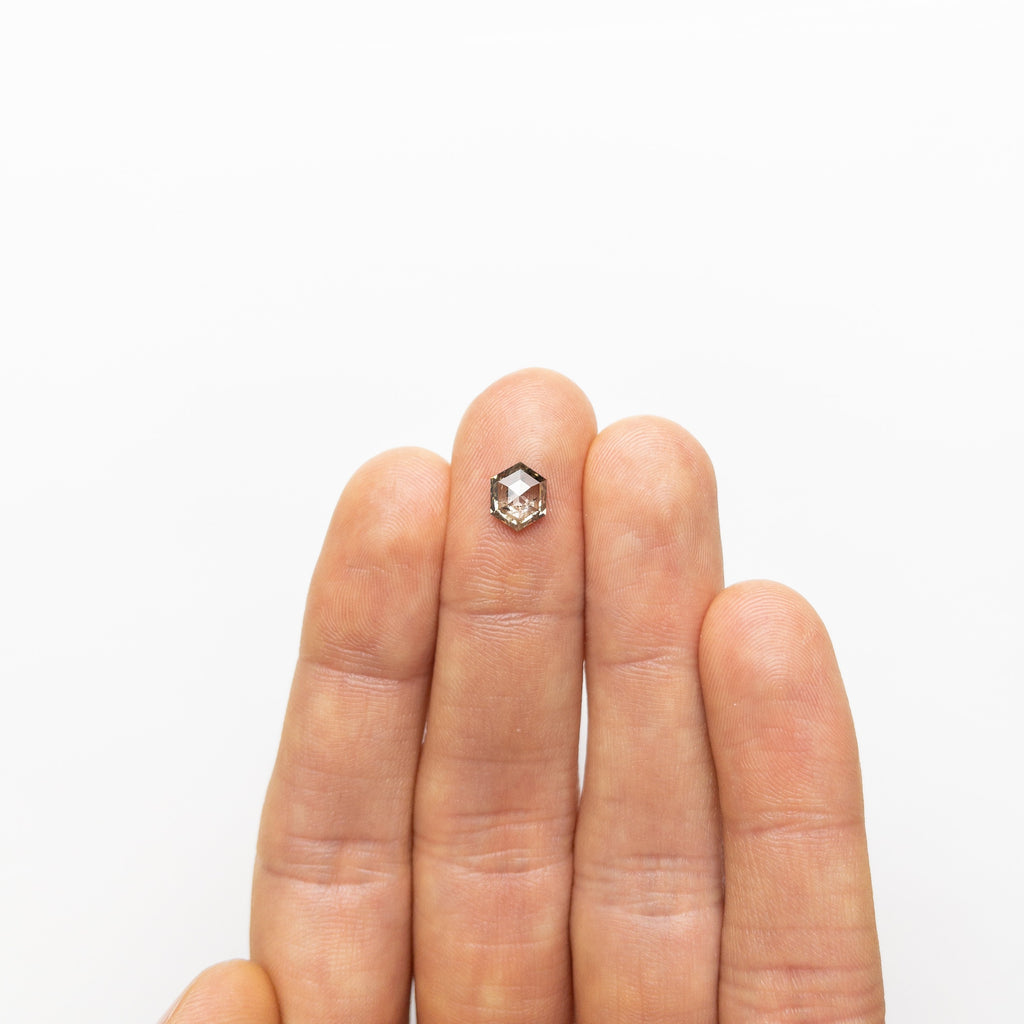 1.10ct 7.81x6.22x2.79mm Hexagon Rosecut 18523-01