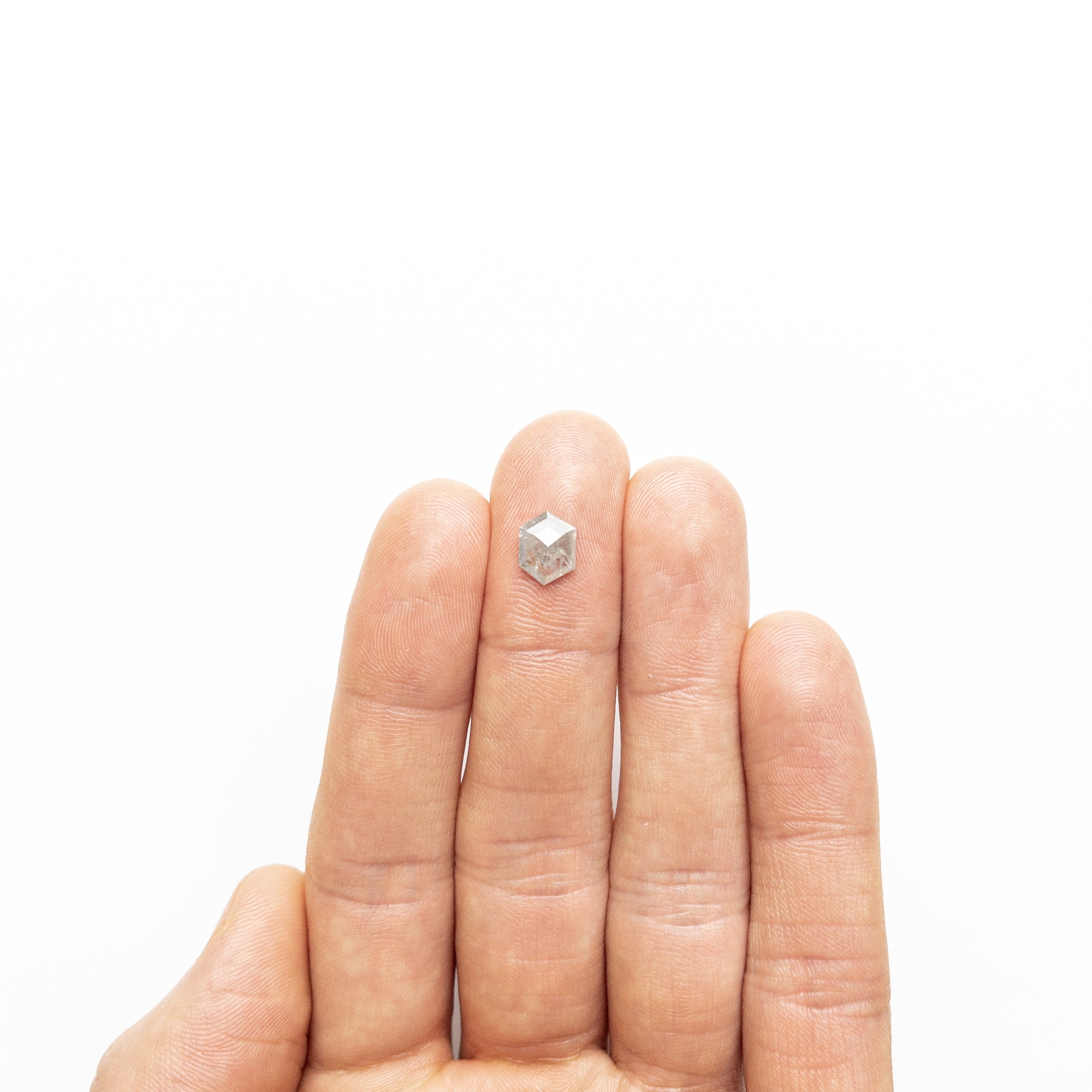 1.28ct 8.70x6.63x2.64mm Hexagon Rosecut 18523-07