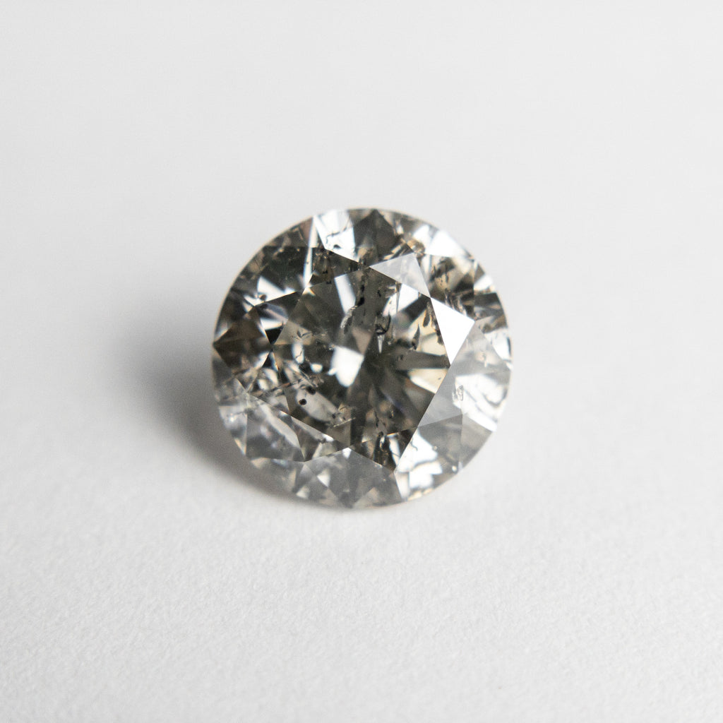 1.80ct 7.78x7.71x4.81mm Champagne Salt and Pepper Round Brilliant 18673-01
