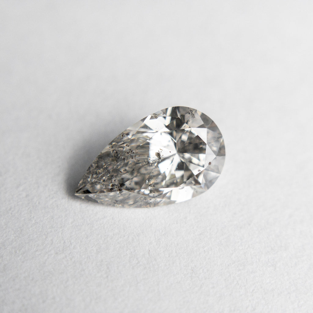 1.01ct 9.33x5.33x3.41mm I2 K Pear Brilliant 18695-01