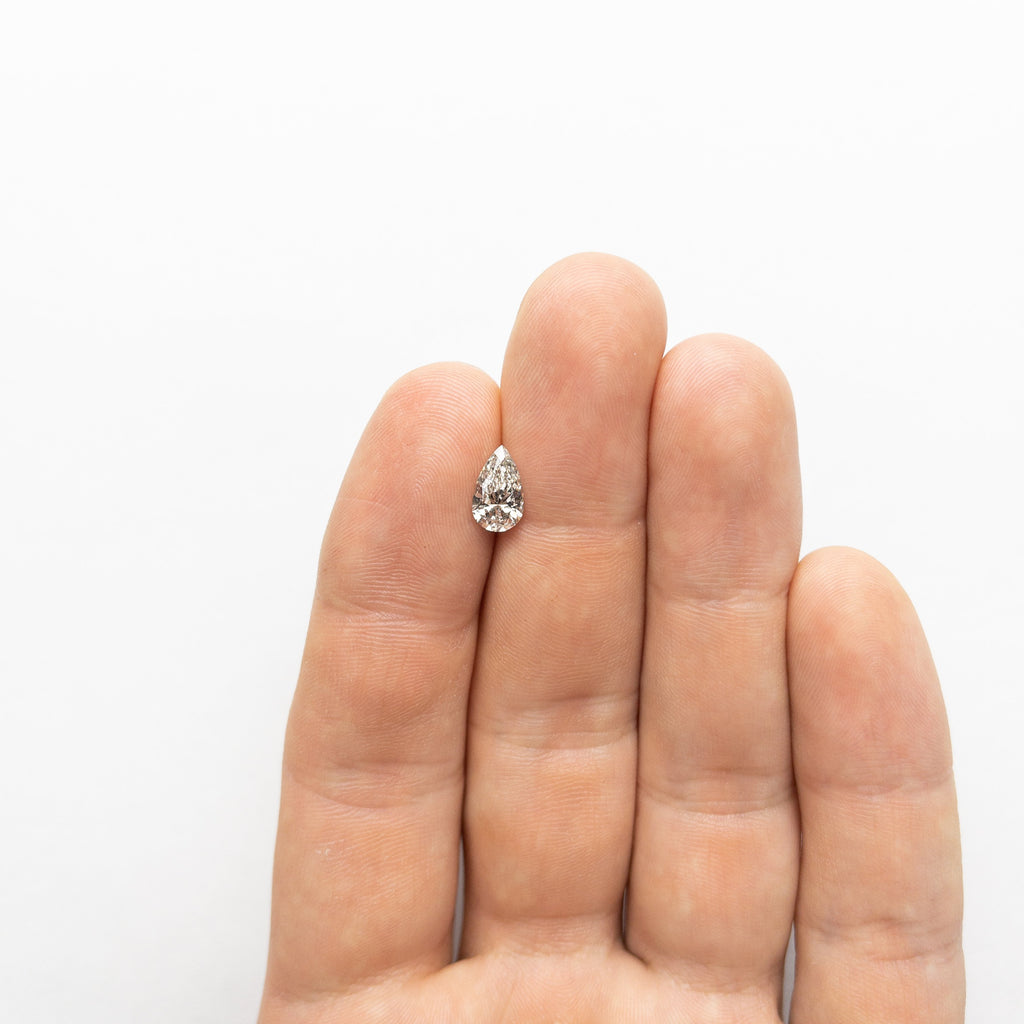 1.01ct 9.33x5.33x3.41mm I2 K Pear Brilliant 18695-01