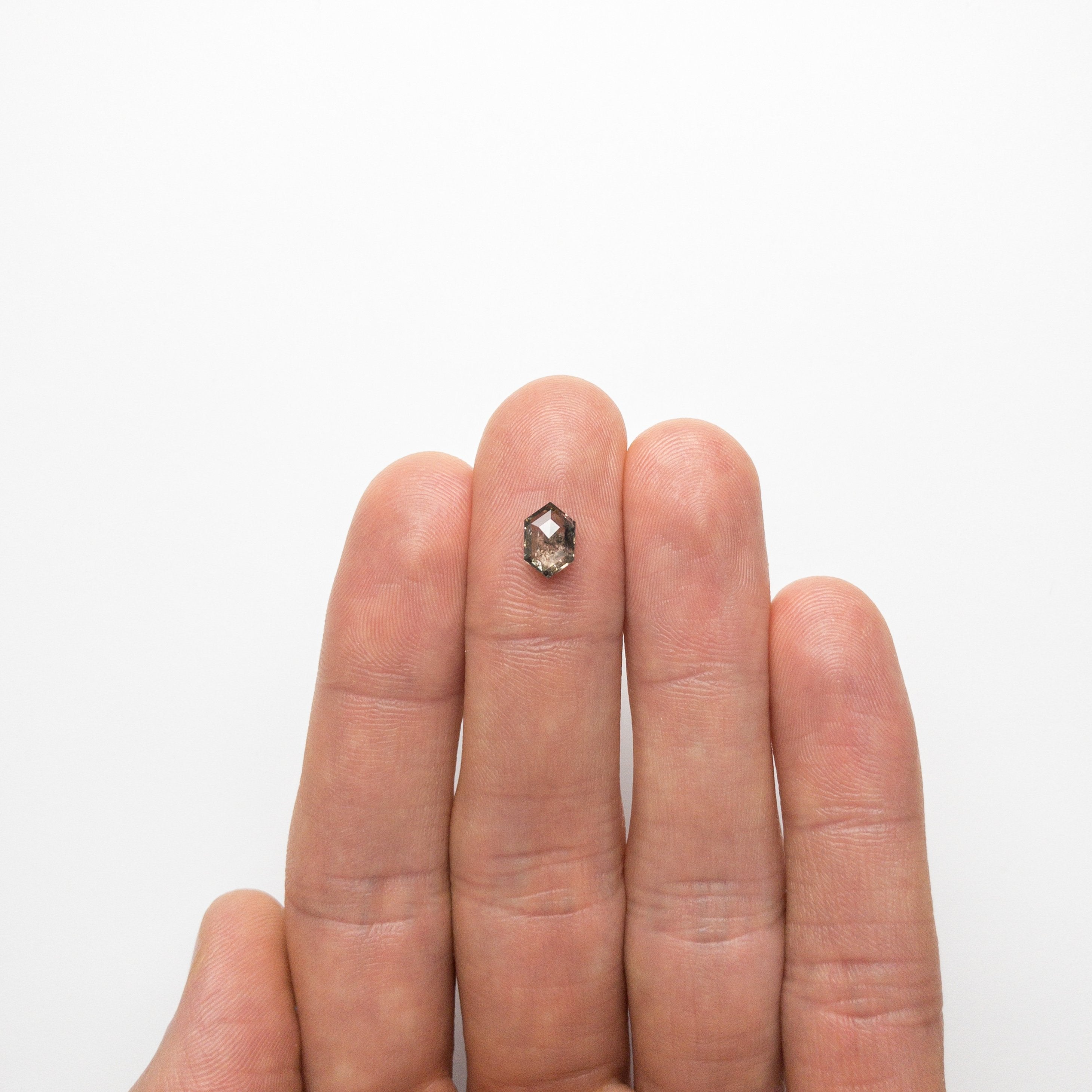 1.22ct 8.08x5.41x3.24mm Hexagon Rosecut 18769-05