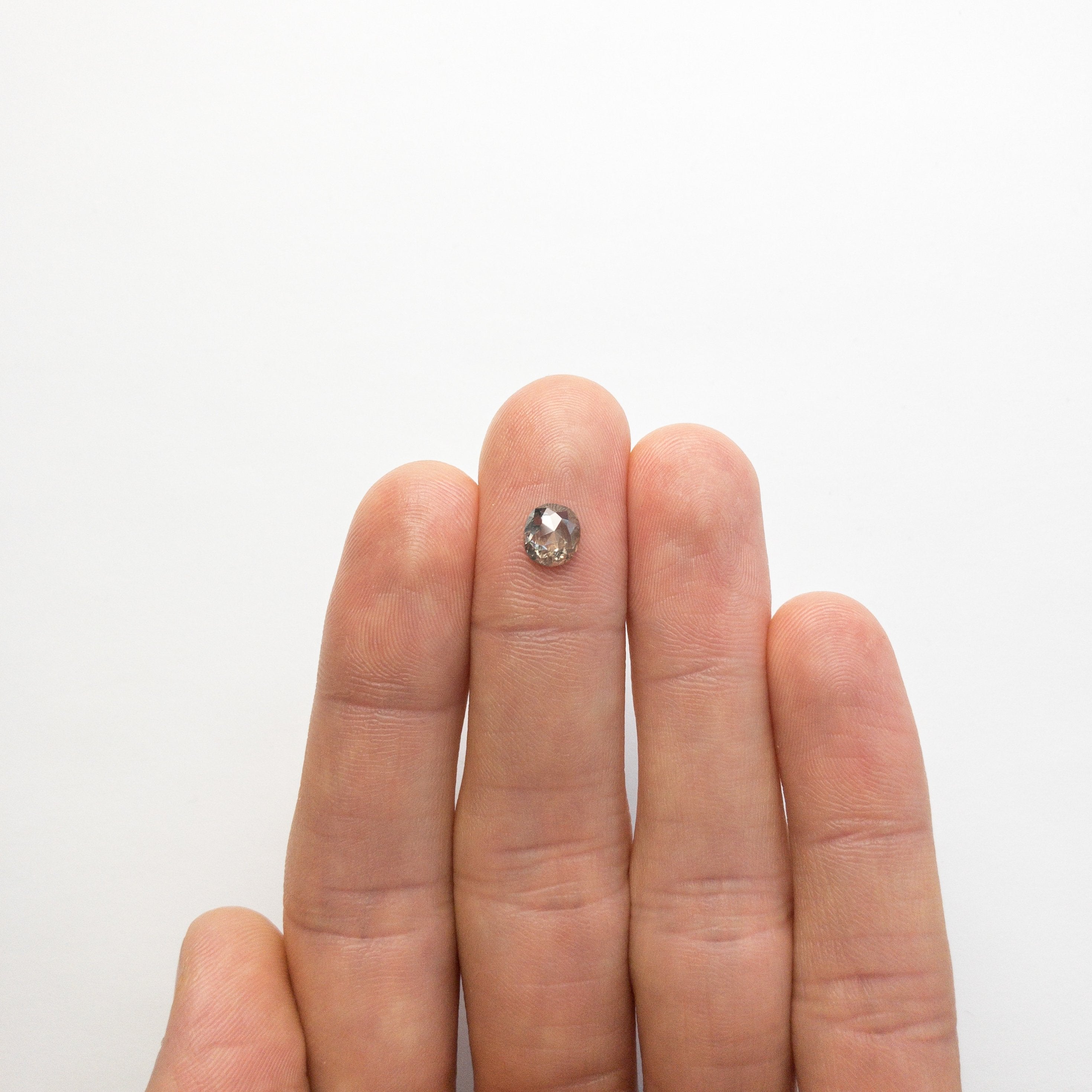 0.90ct 6.71x5.98x2.54mm Cushion Rosecut 18787-04