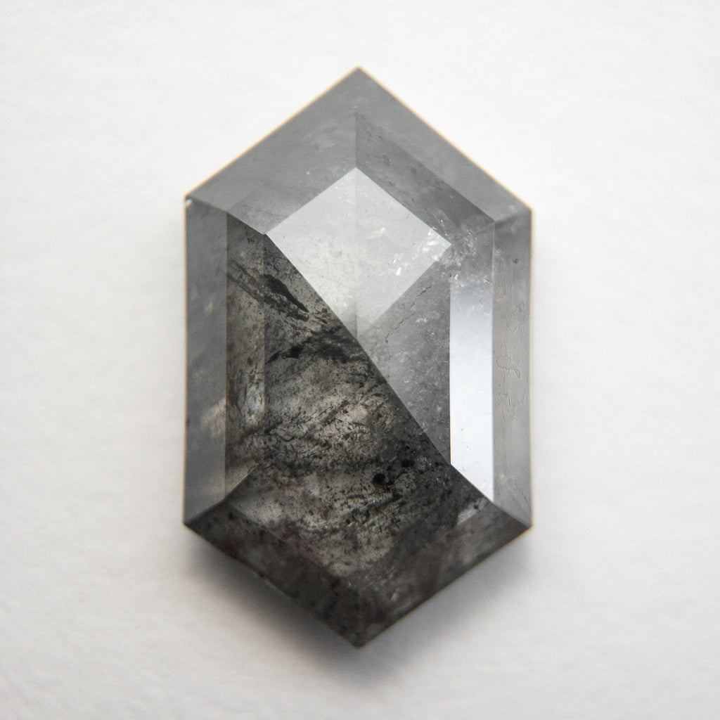 3.59ct 13.41x8.14x3.52mm Hexagon Rosecut 18818-01