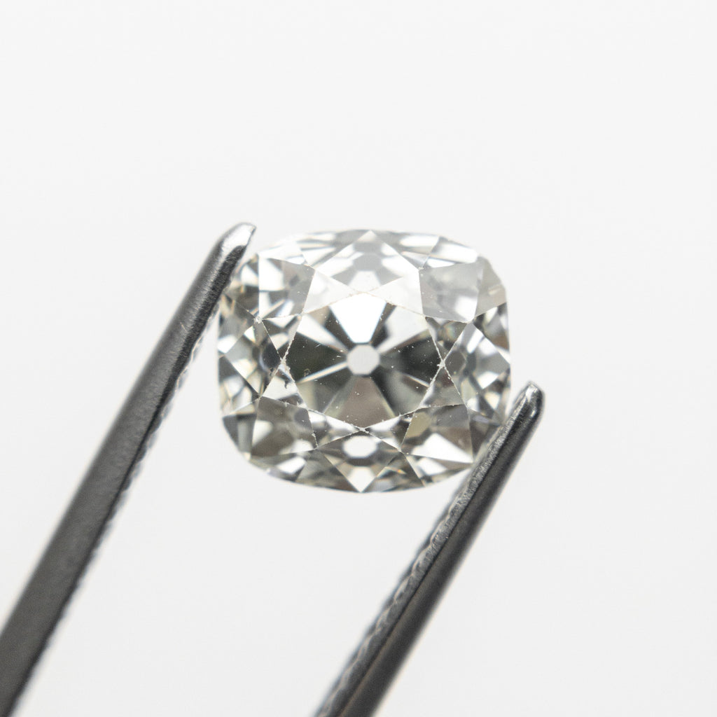 1.84ct 7.41x6.61c5.26mm SI1 L Antique Old Mine Cut 18838-01