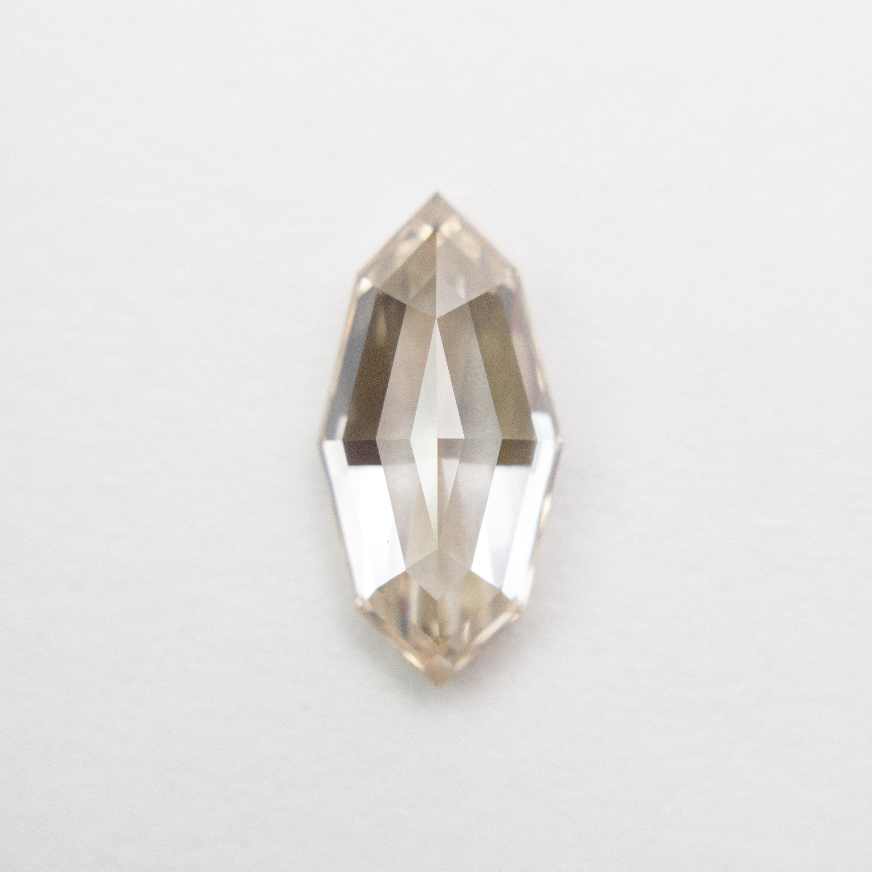 1.13ct 10.49x5.20x2.94mm VS2 Champagne Step Cut Marquise 18839-01 HOLD D2380