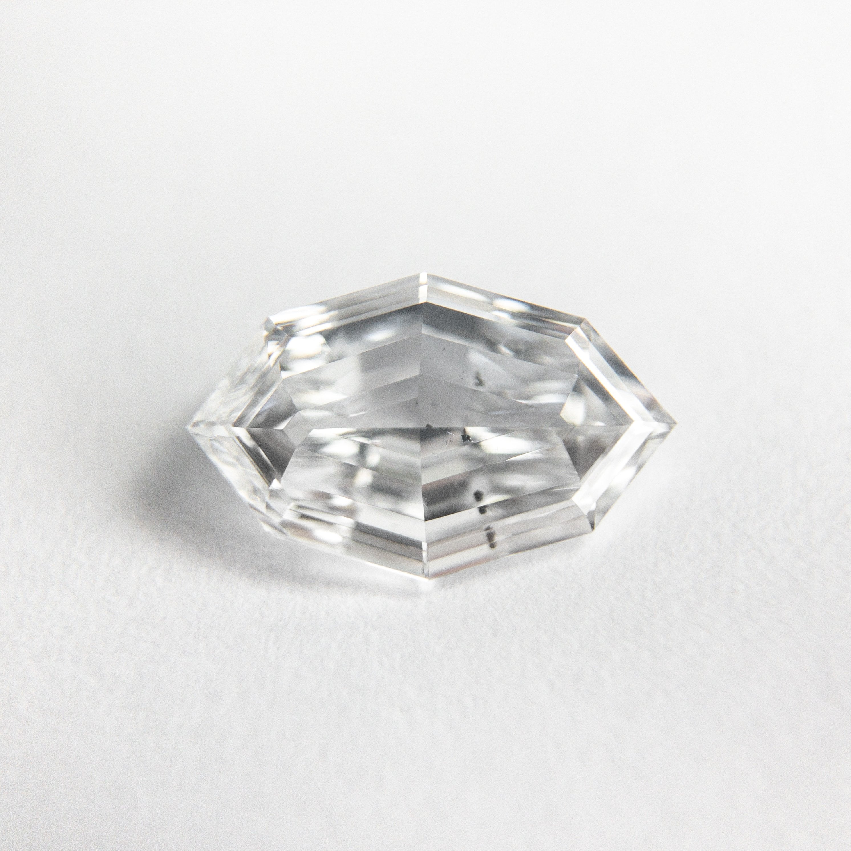 0.94ct 9.64x6.20x2.33mm GIA SI2 D Geo Marquise Step Cut 19021-02