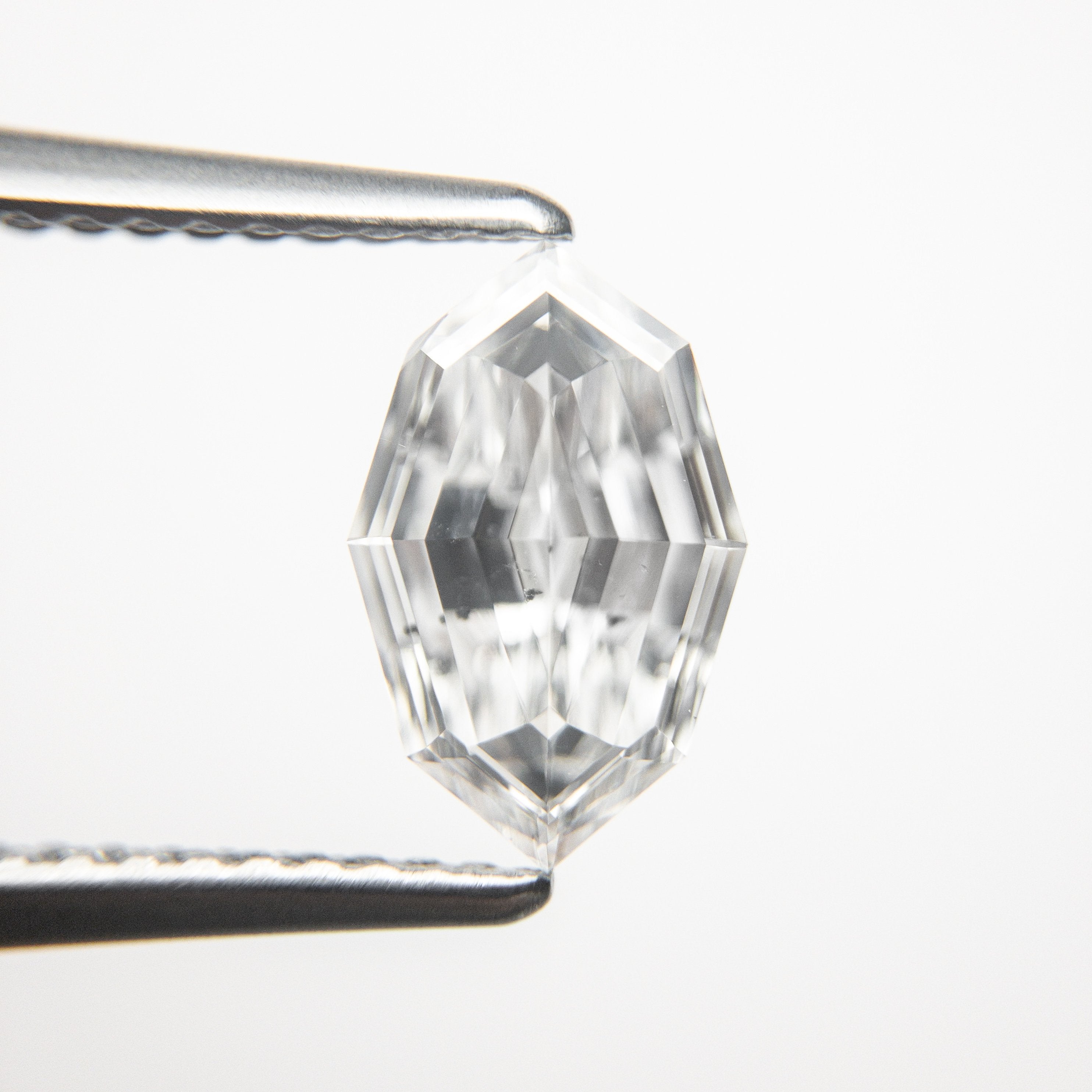 0.94ct 9.64x6.20x2.33mm GIA SI2 D Geo Marquise Step Cut 19021-02