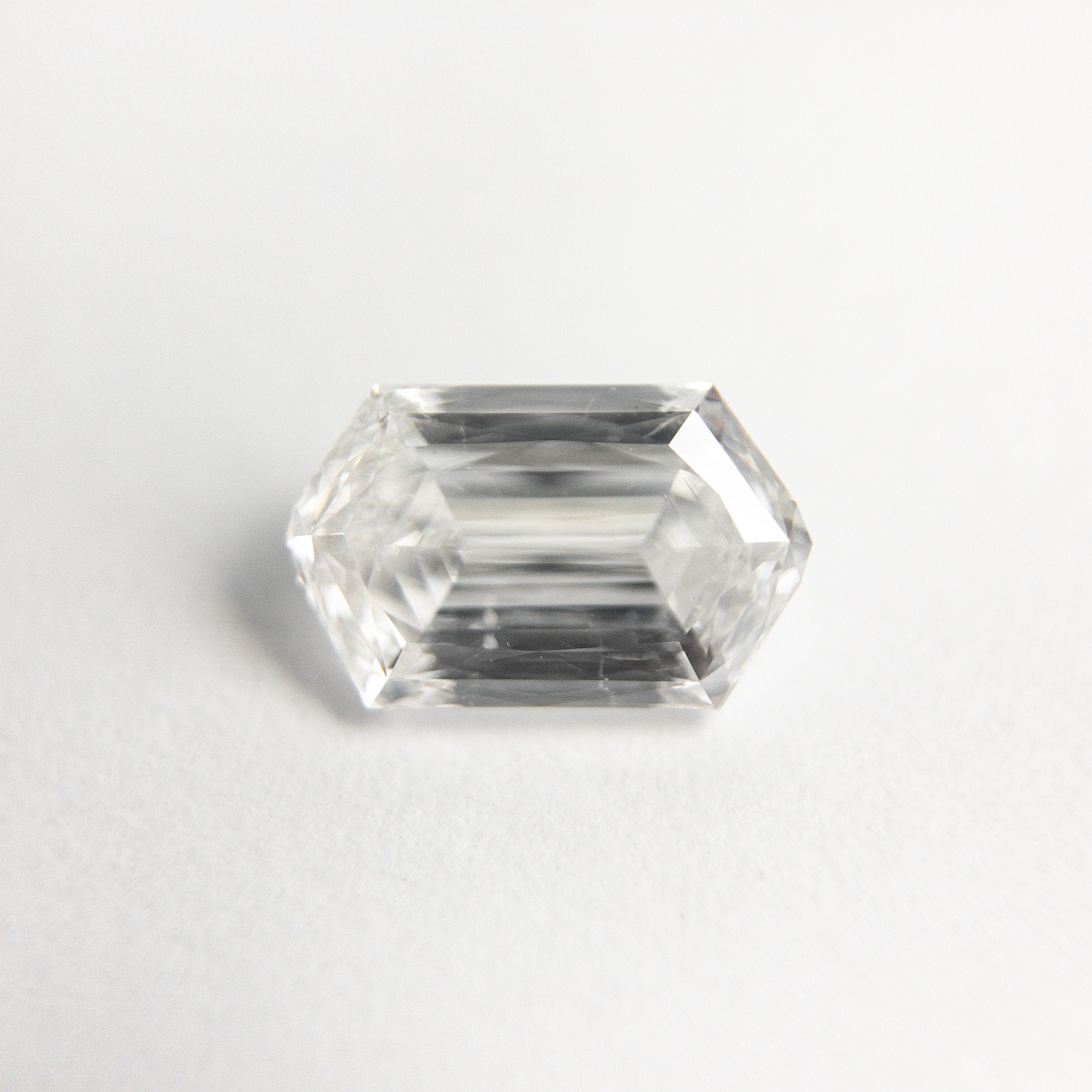 1.04ct 8.23x5.10x2.83mm SI2 F Hexagon Step Cut 19030-01