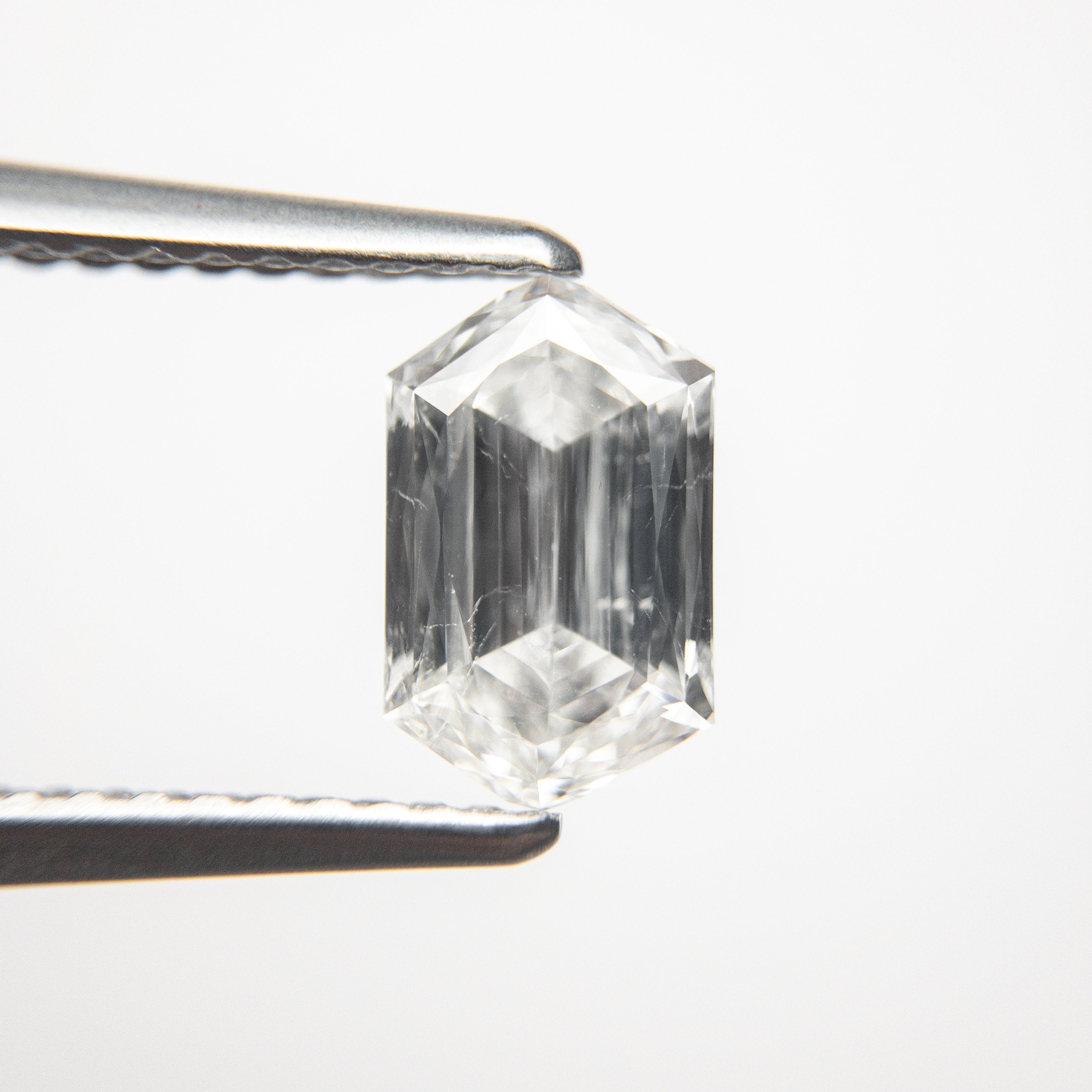1.04ct 8.23x5.10x2.83mm SI2 F Hexagon Step Cut 19030-01