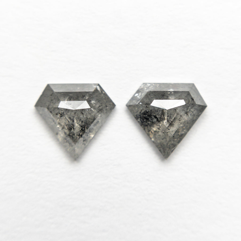 1.01cttw 2pc 5.74x6.13x2.18mm 5.78x6.12x2.13mm Shield Rosecut Matching Pair 20951-10