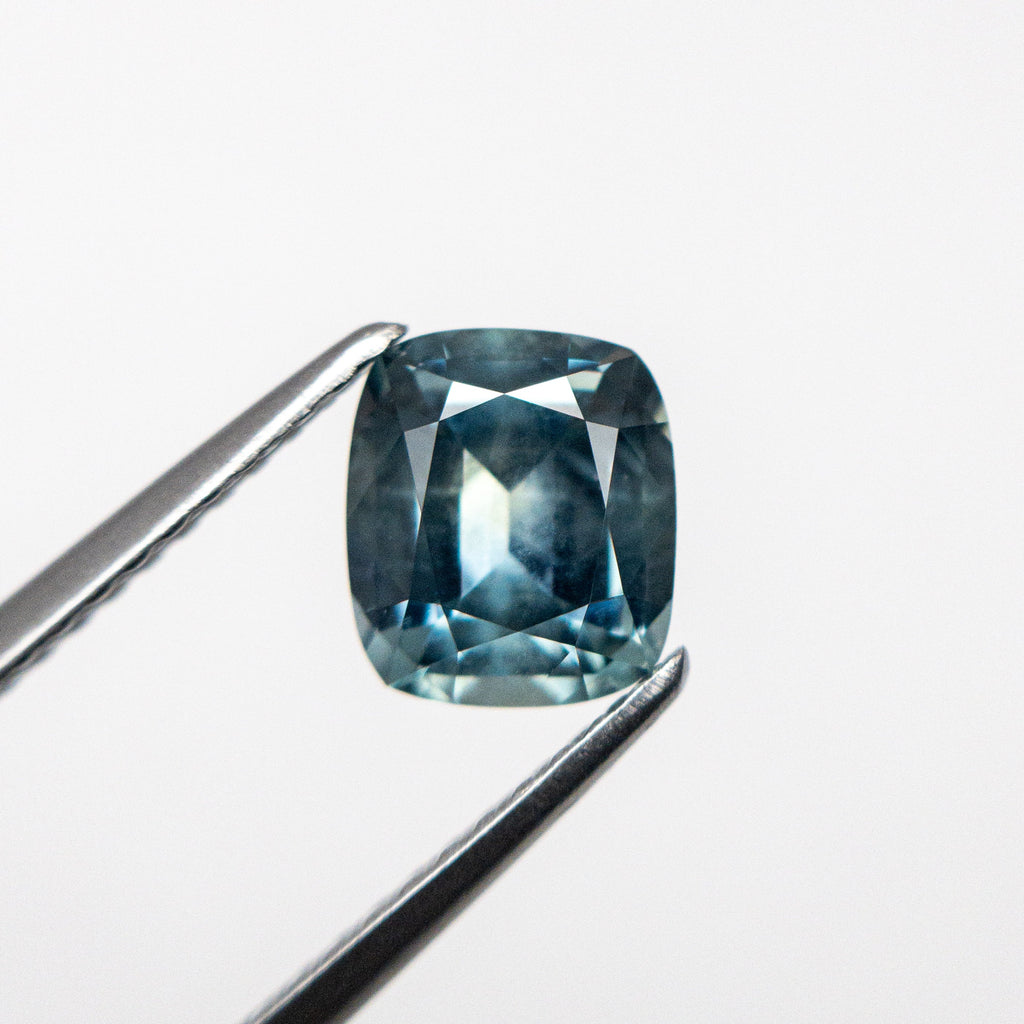 1.26ct 6.71x5.84x3.55mm Cushion Step Cut Sapphire 22430-01
