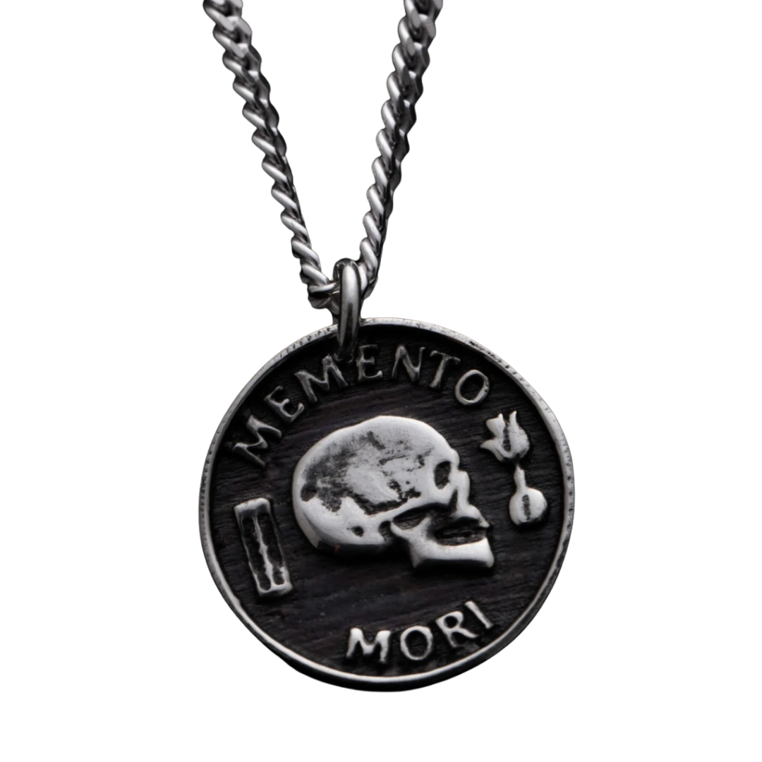 Memento Mori Pendant - Ready To Ship