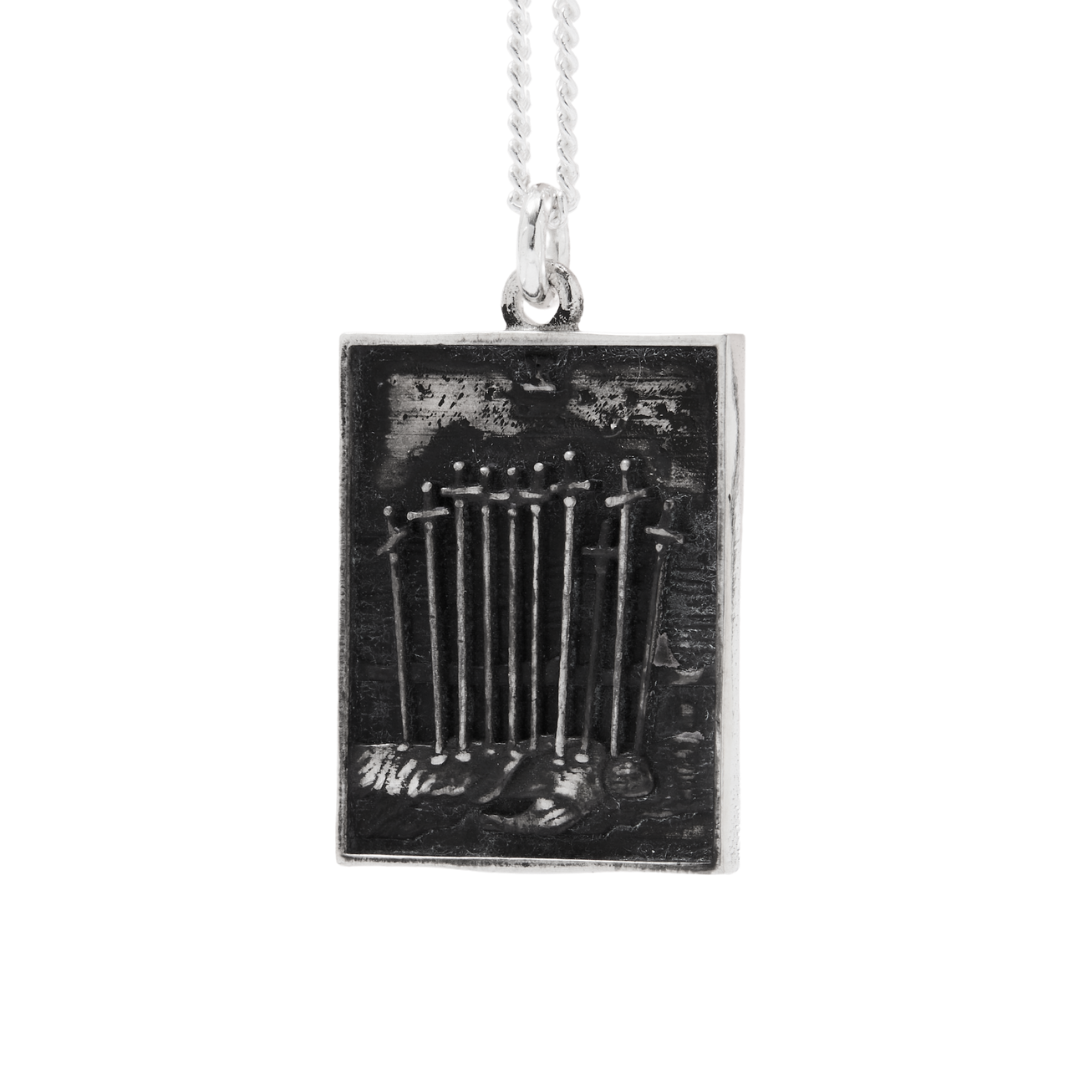 Tarot Pendant TEN OF SWORDS