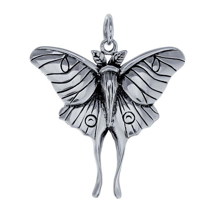 Luna Moth Necklace