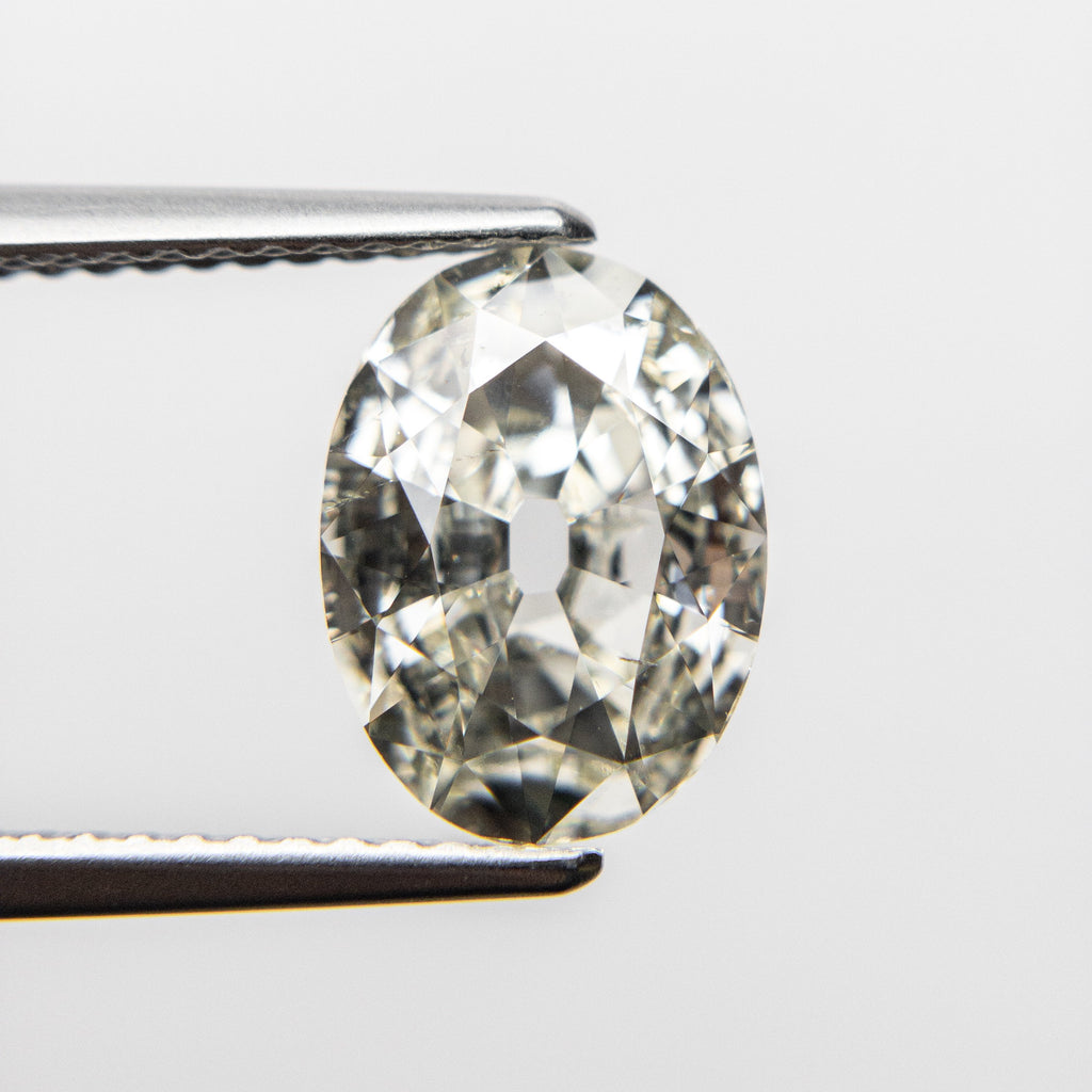 2.00ct 10.20x7.55x3.50mm SI2 M-N Modern Oval Old Mine Cut 18611-01