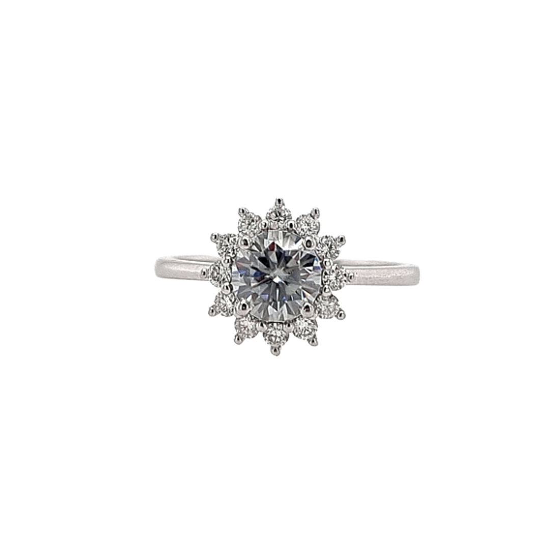 Flora Halo Ring