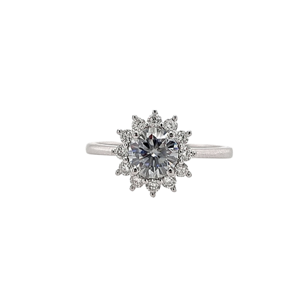Flora Halo Ring