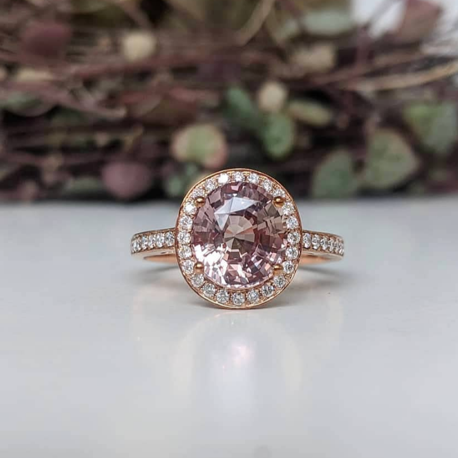 Oval Halo Ring