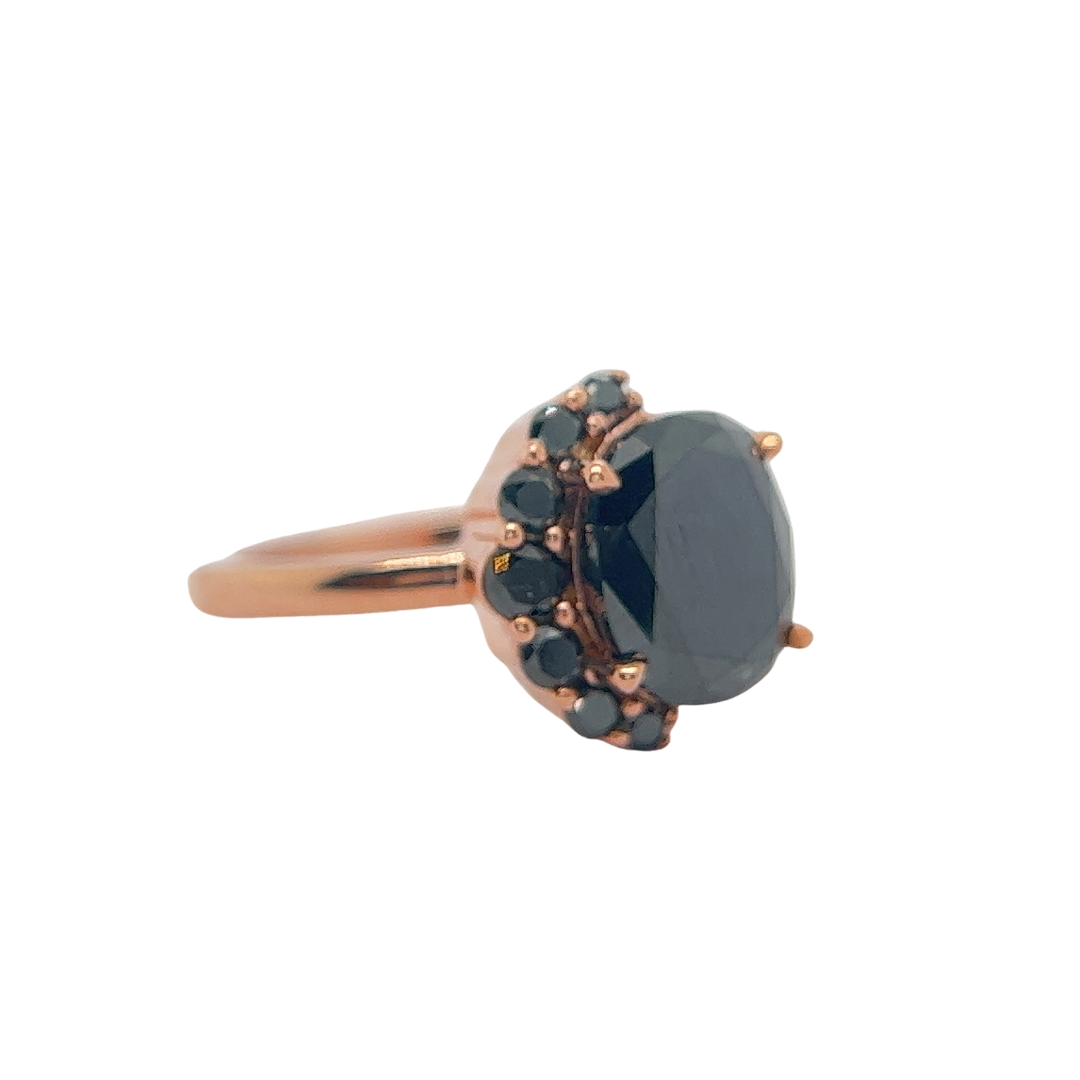 Joan - Black Diamond - Rose Gold - Ready to Ship