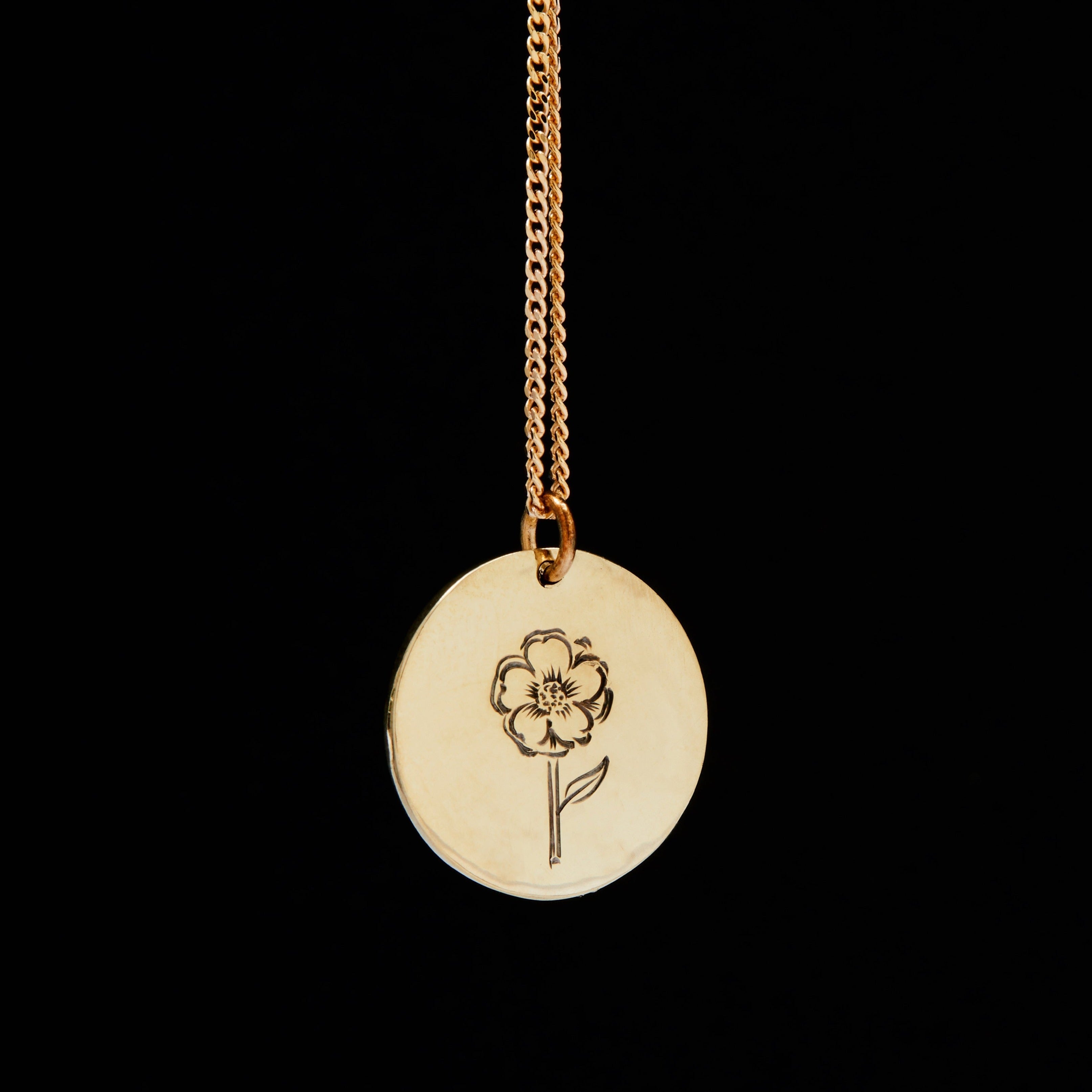 Birth Flowers Necklace
