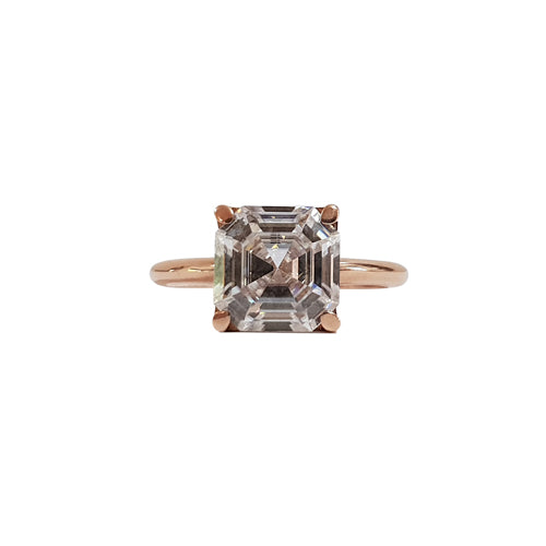 Asscher Cut Solitaire