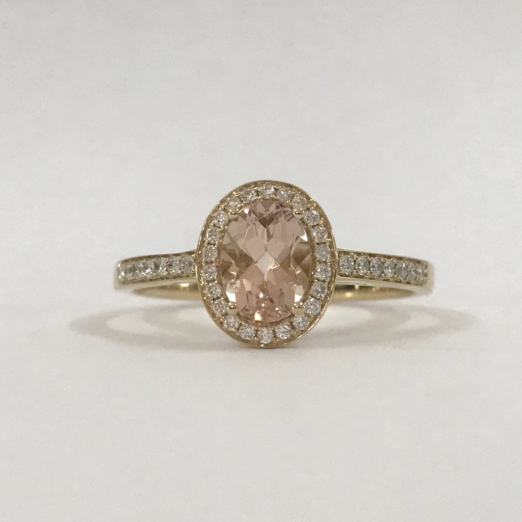 Oval Halo Ring