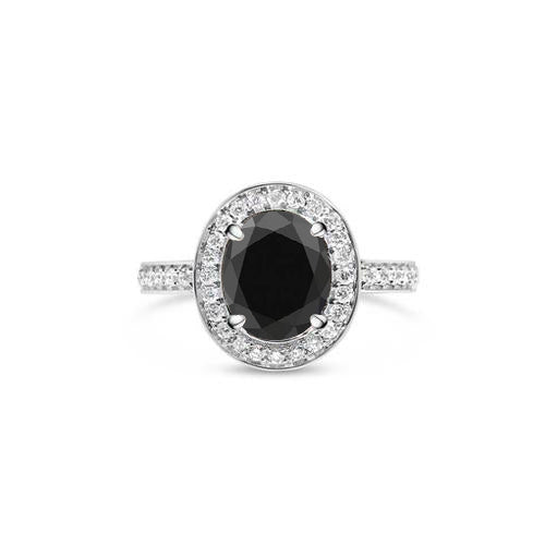 Oval Halo Ring